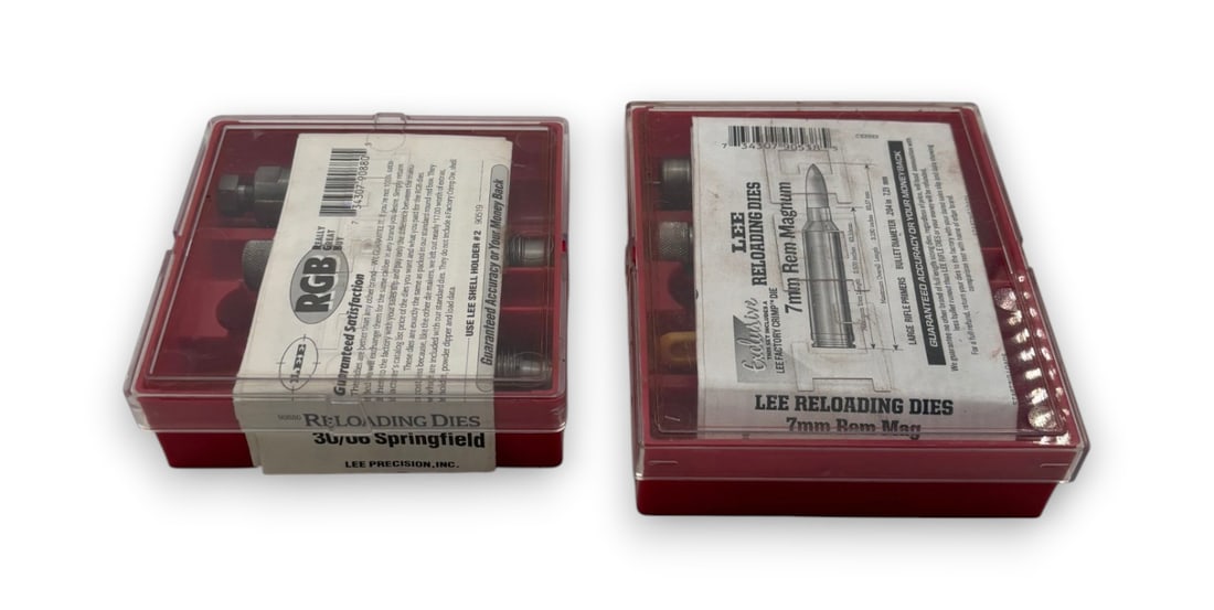 Lee .30-06 and 7mm REM. MAG. Reloading Dies (1 of 5)