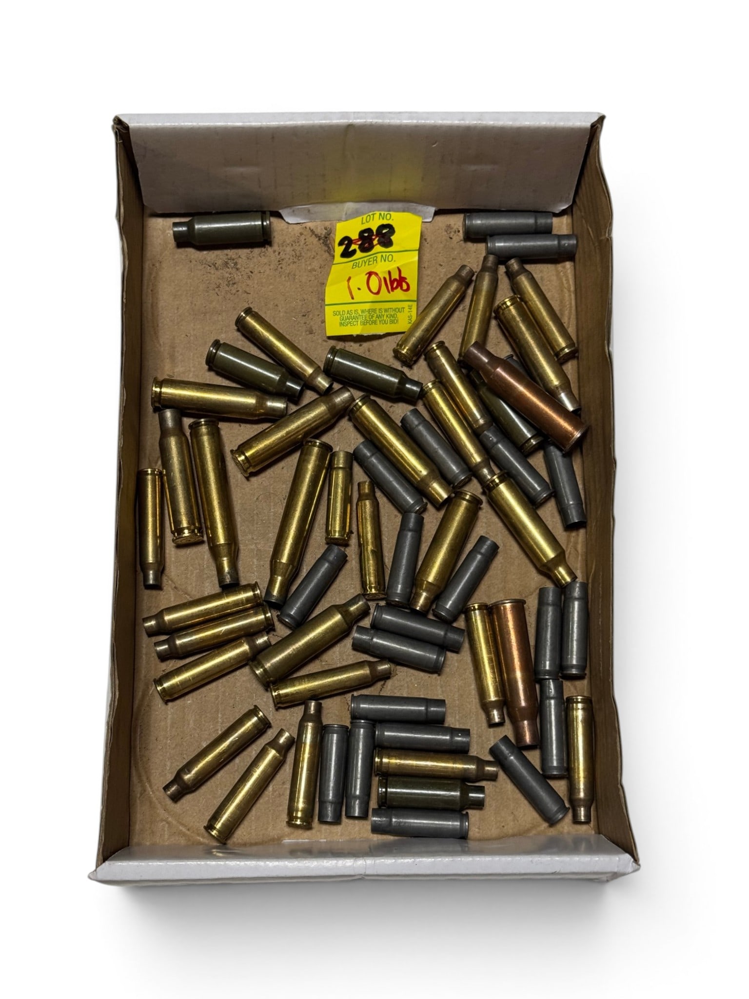 1.0 Lb. of Various Rifle Brass (1 of 2)