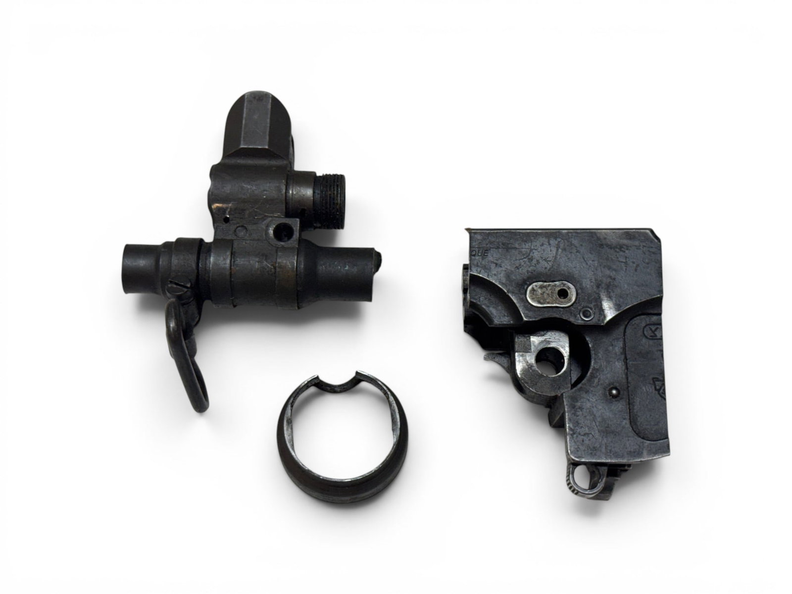 Hard-To-Find Israeli Hebrew Hammer Cut Receiver and Other Parts (1 of 9)