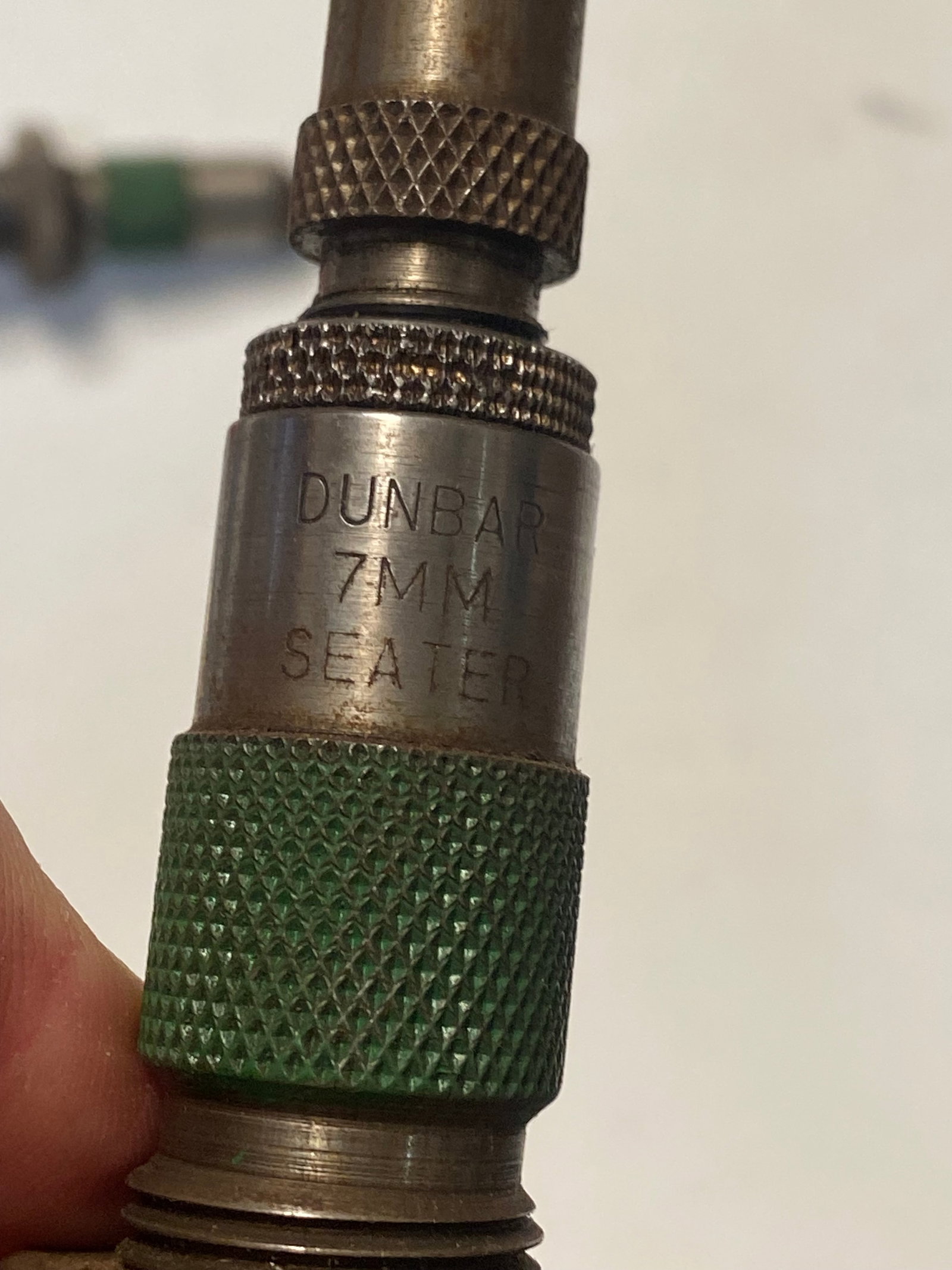 Dunbar 7mm MAUSER 2-Die Seater/Sizer Set for Reloading - 3