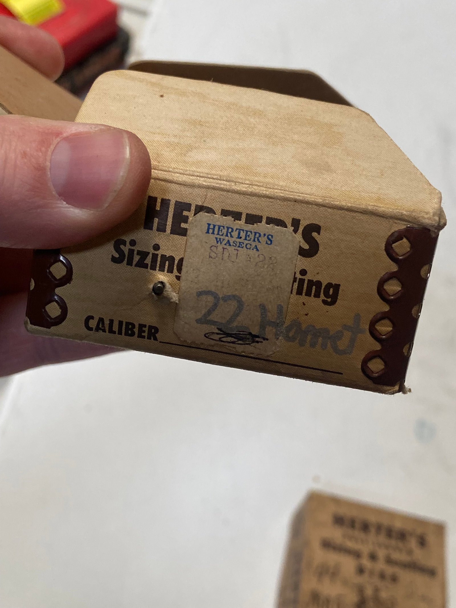 Vintage Herter’s Sizing/Seating Dies in Boxes - .22 HORNET, .44 MAG, and More for Reloading - 2