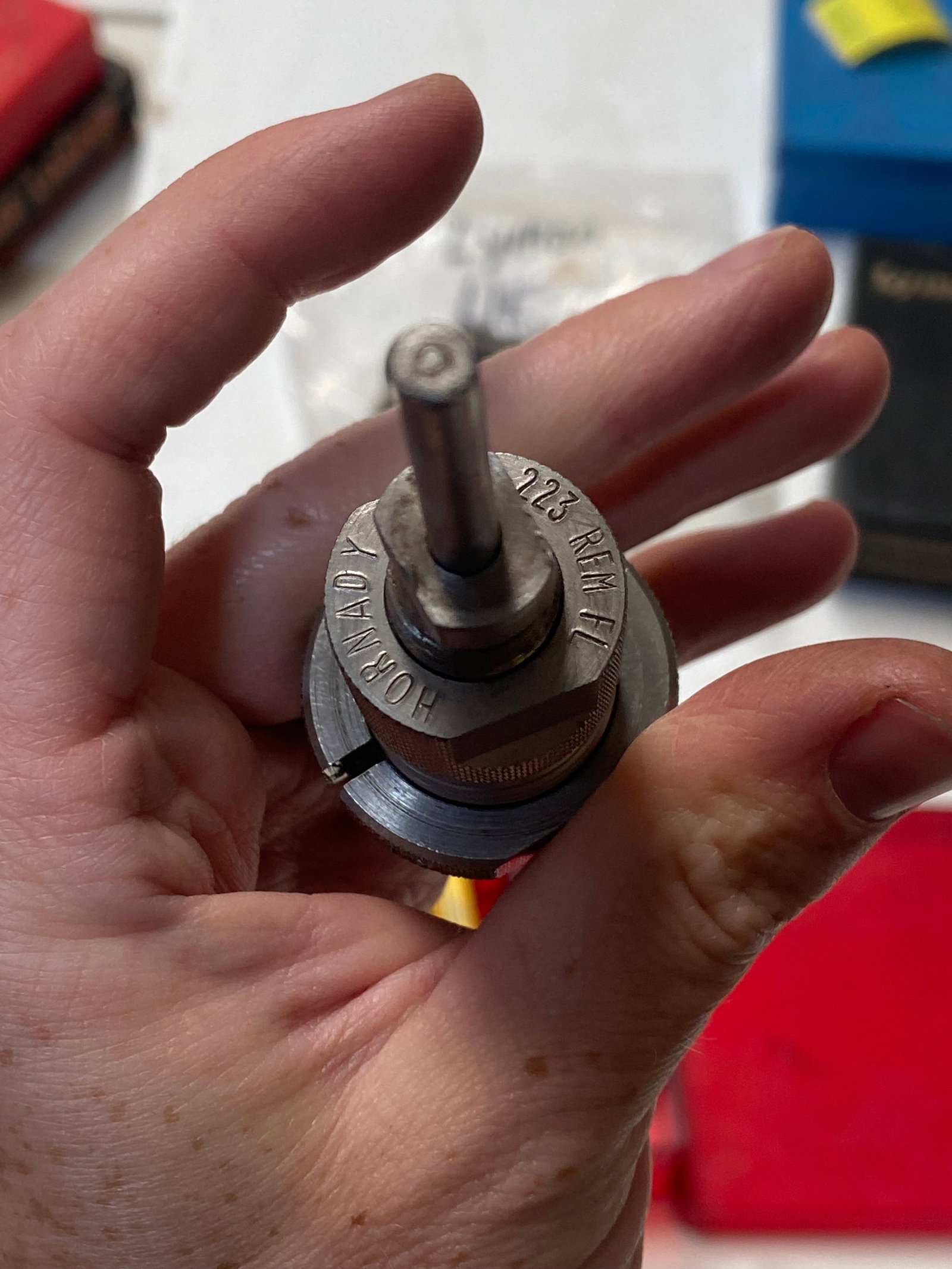 Hornady .223 REM. 2-Die Fuell Length Sizing Set Set in Box for Reloading - 4