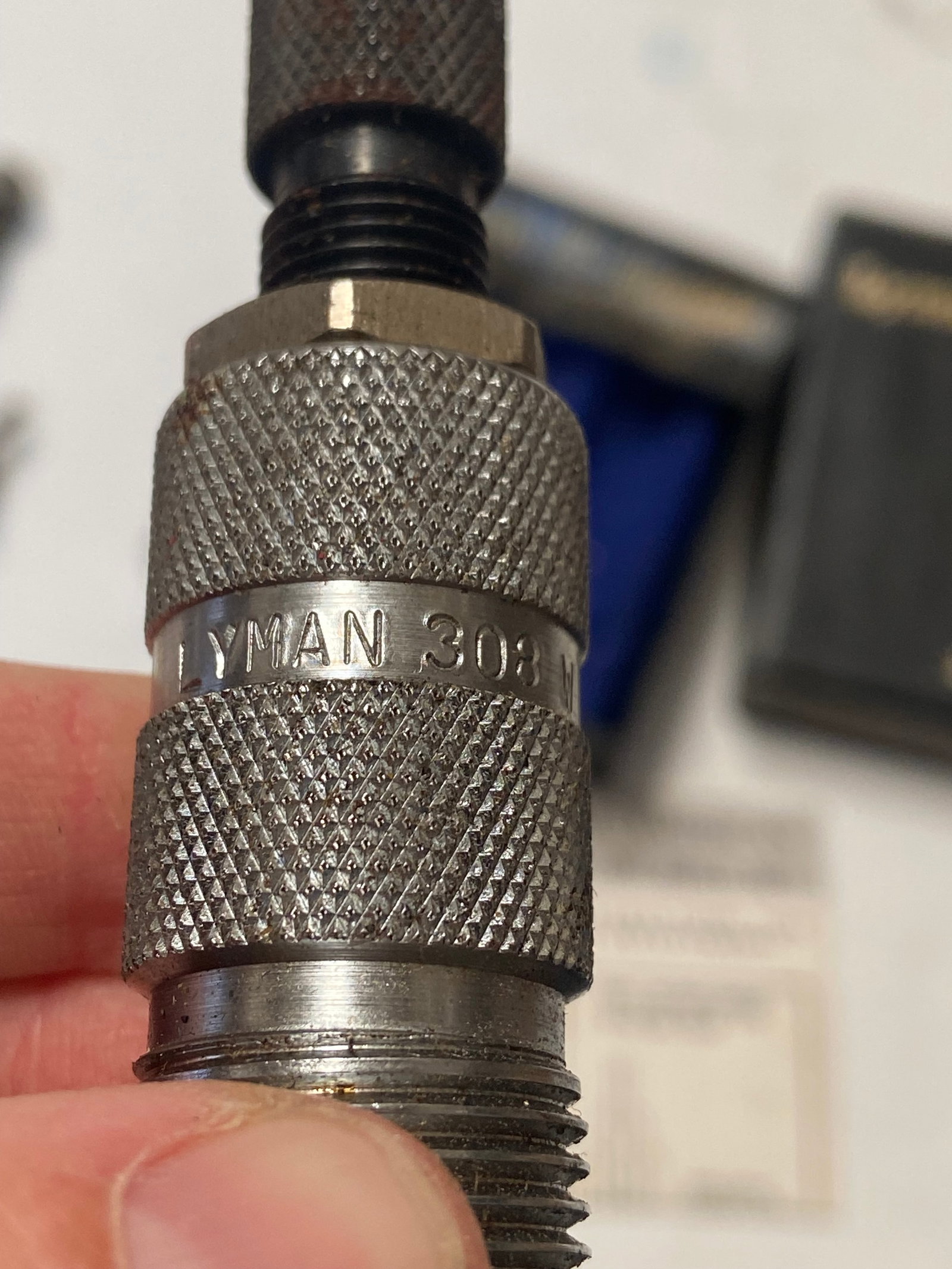 Lyman Reloading Die Lot - .45 ACP 3-Die Set and .308 WIN. 2-Die Full Length Sizing Set - 9