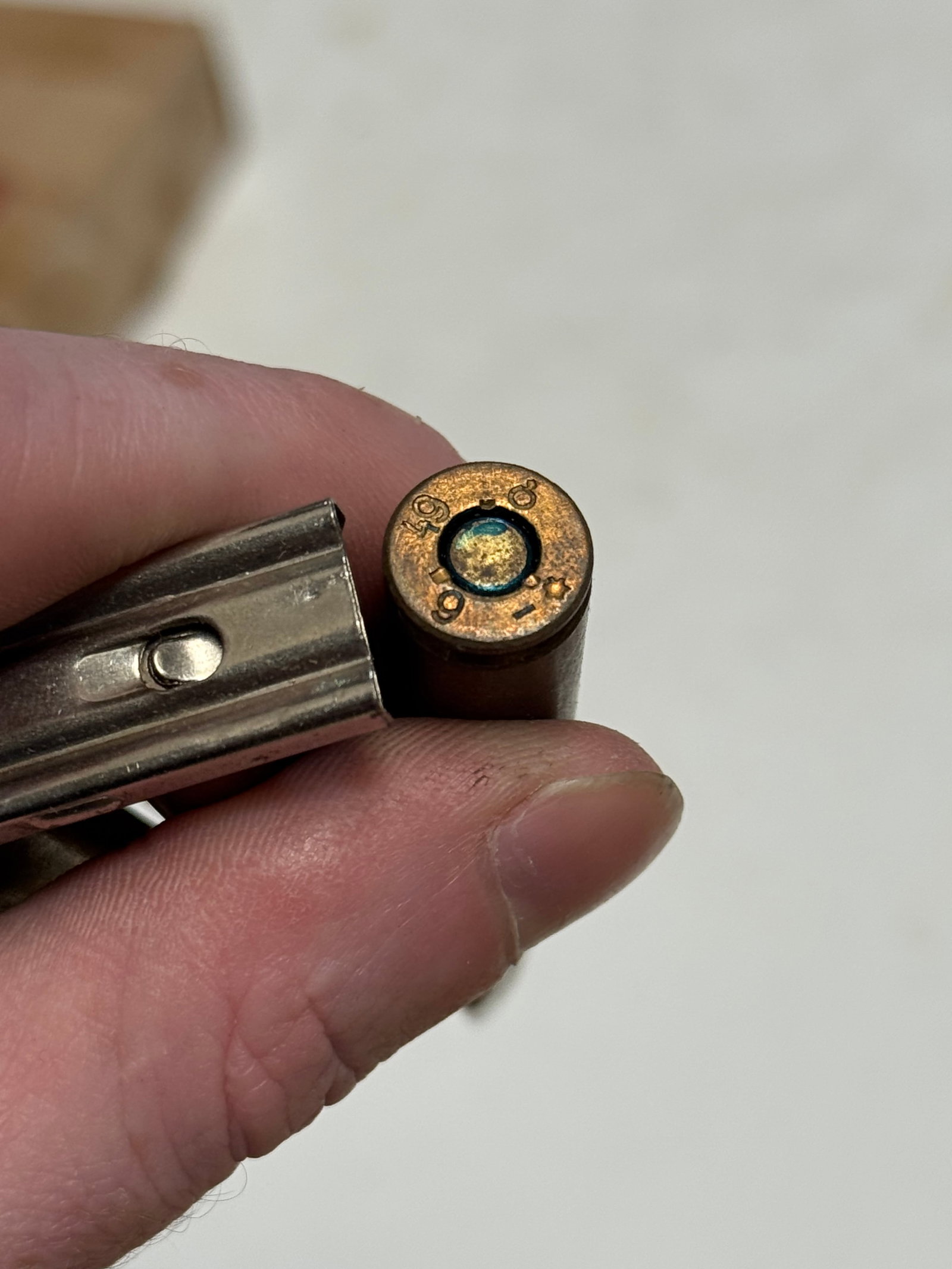 15rd. Box of 1949 Czech 8mm MAUSER Ammunition on Stripper Clips - 3