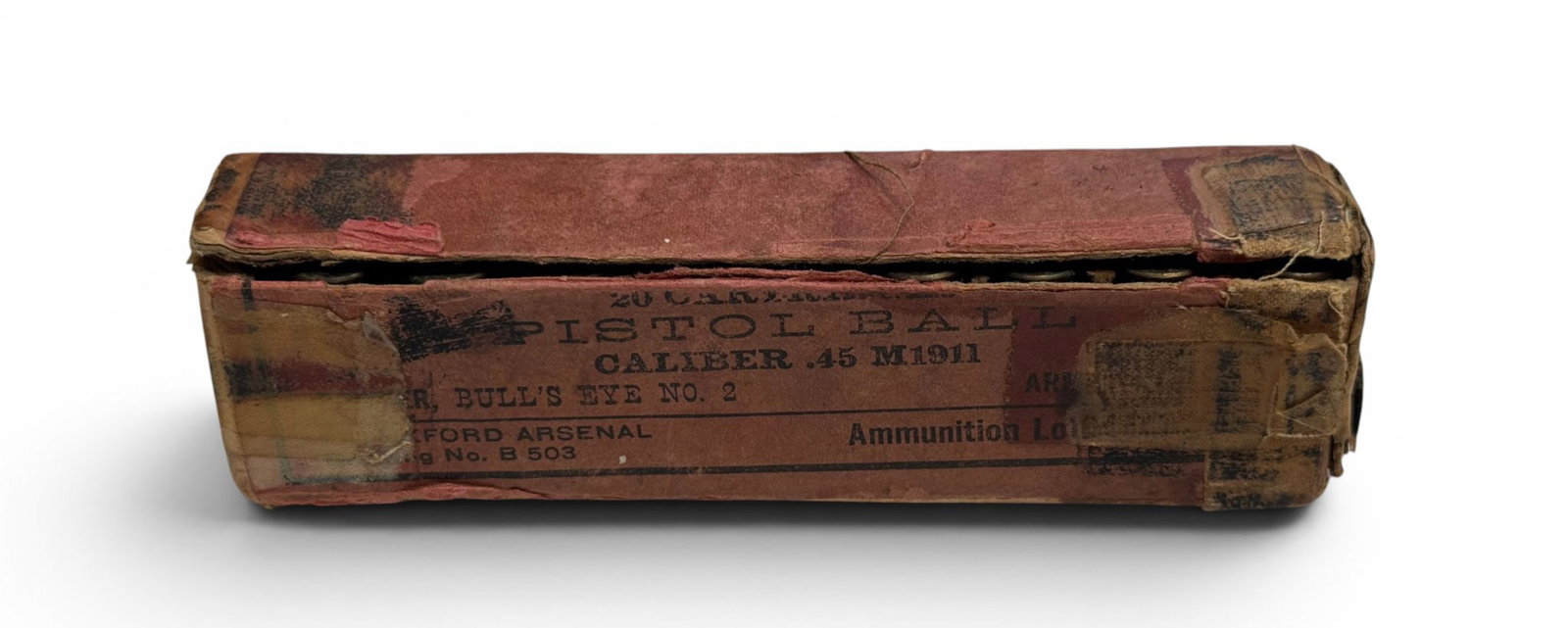 Collectible 18rds. of .45 AUTO M1911 BALL Frankford Arsenal Ammunition (1 of 5)