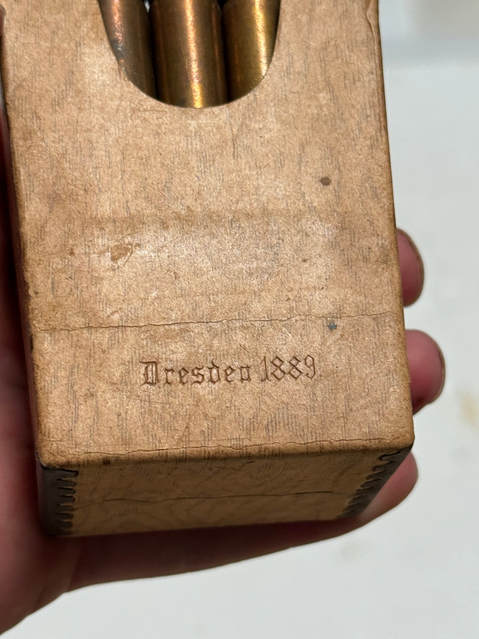 15rds. of 7.92x57 (8mm MAUSER) GEW 88 Collectible Ammunition on Clips - 4