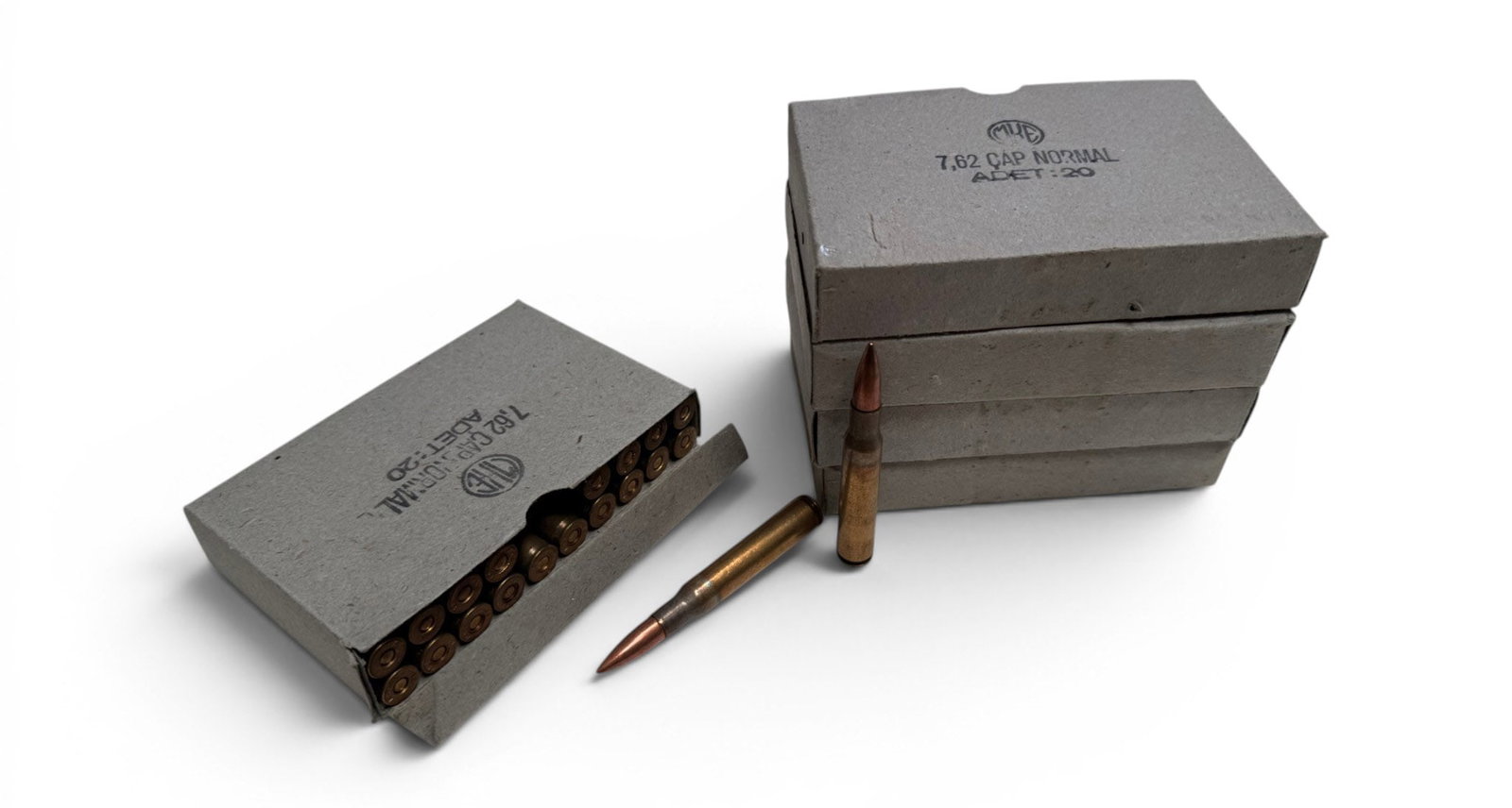 163- 100rds. of Turkish .30-06 Military Surplus Ammunition (1 of 2)