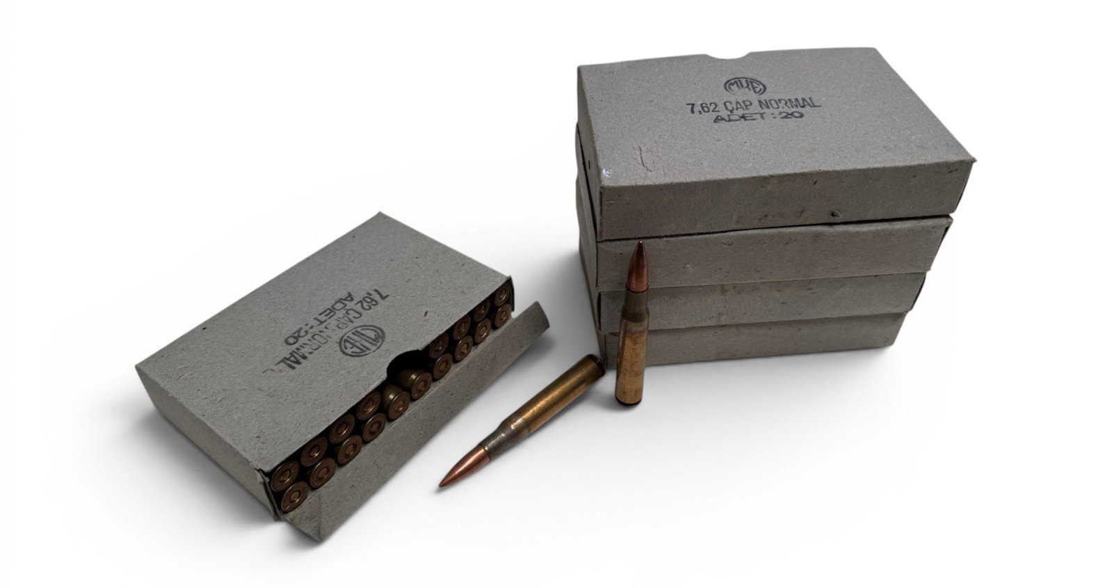 165- 100rds. of Turkish .30-06 Military Surplus Ammunition (1 of 2)