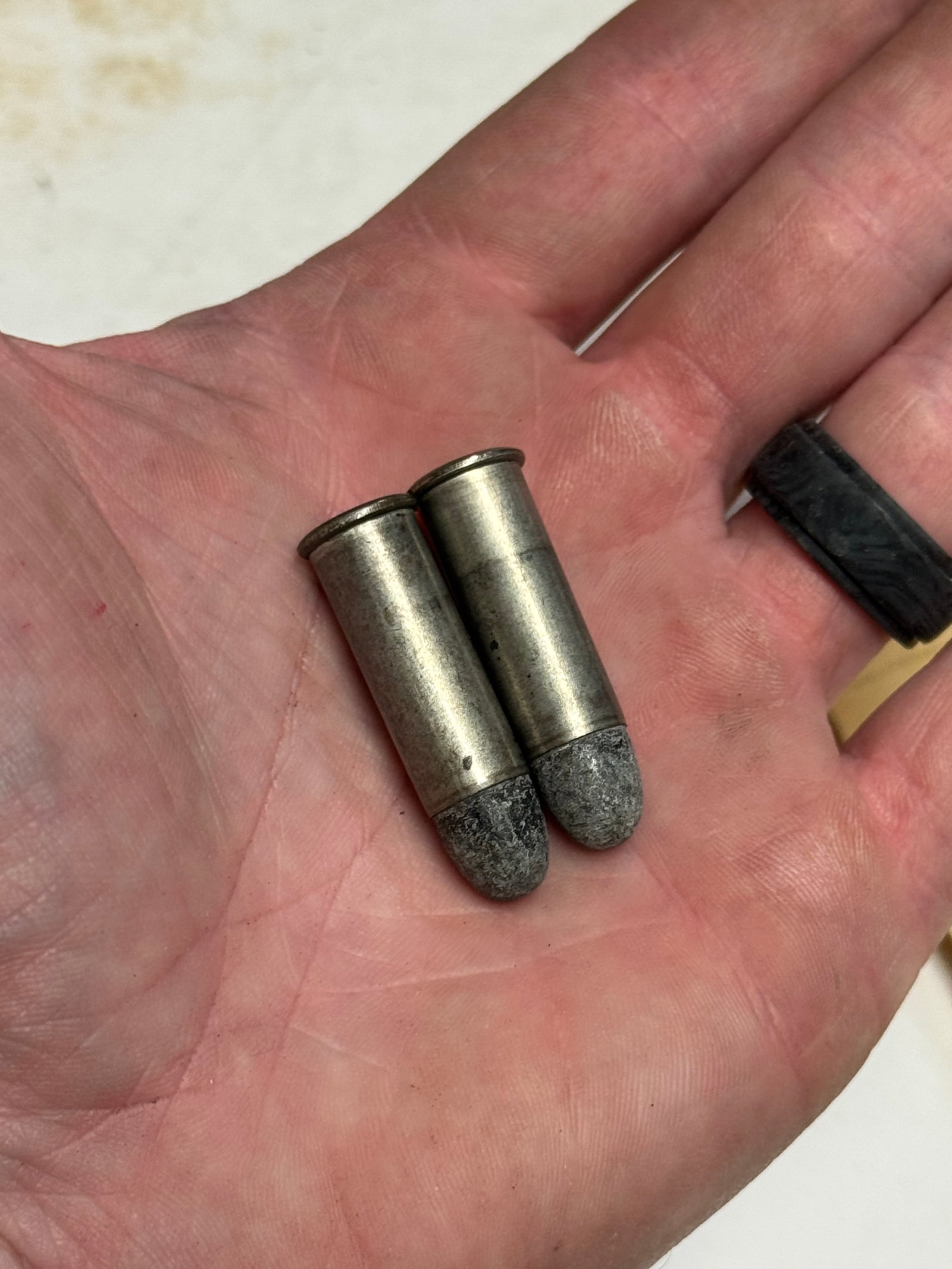 10rds. .38 LONG COLT Factory Ammunition and (5) .38 LONG COLT Brass - 11