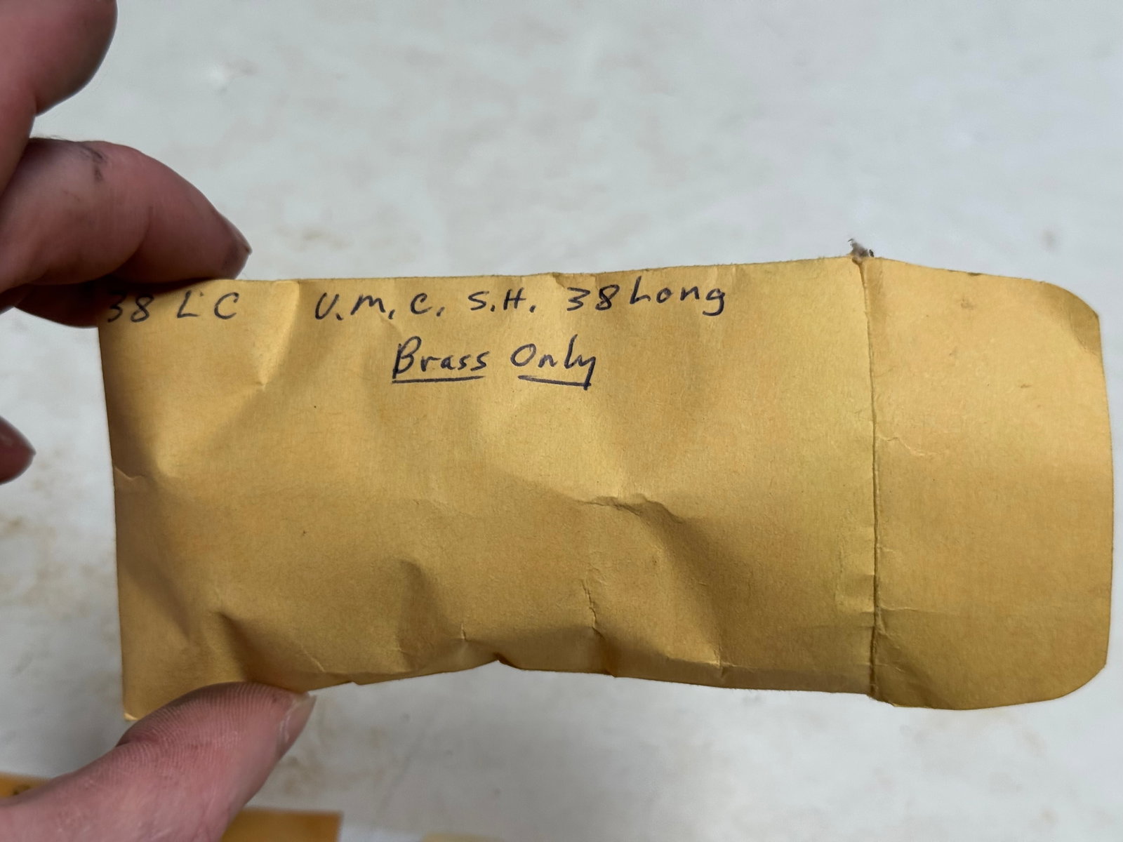 10rds. .38 LONG COLT Factory Ammunition and (5) .38 LONG COLT Brass - 2