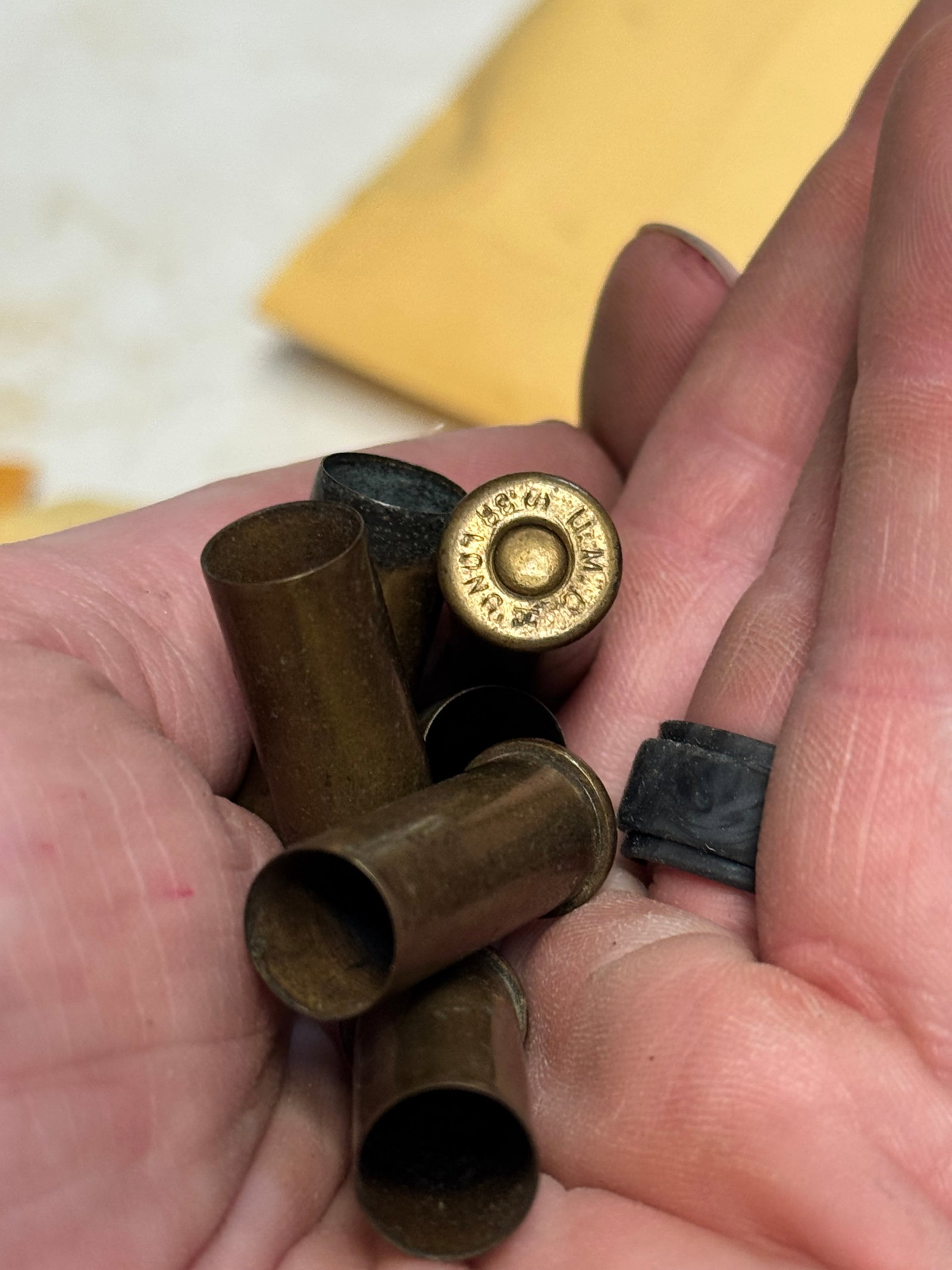 10rds. .38 LONG COLT Factory Ammunition and (5) .38 LONG COLT Brass - 4