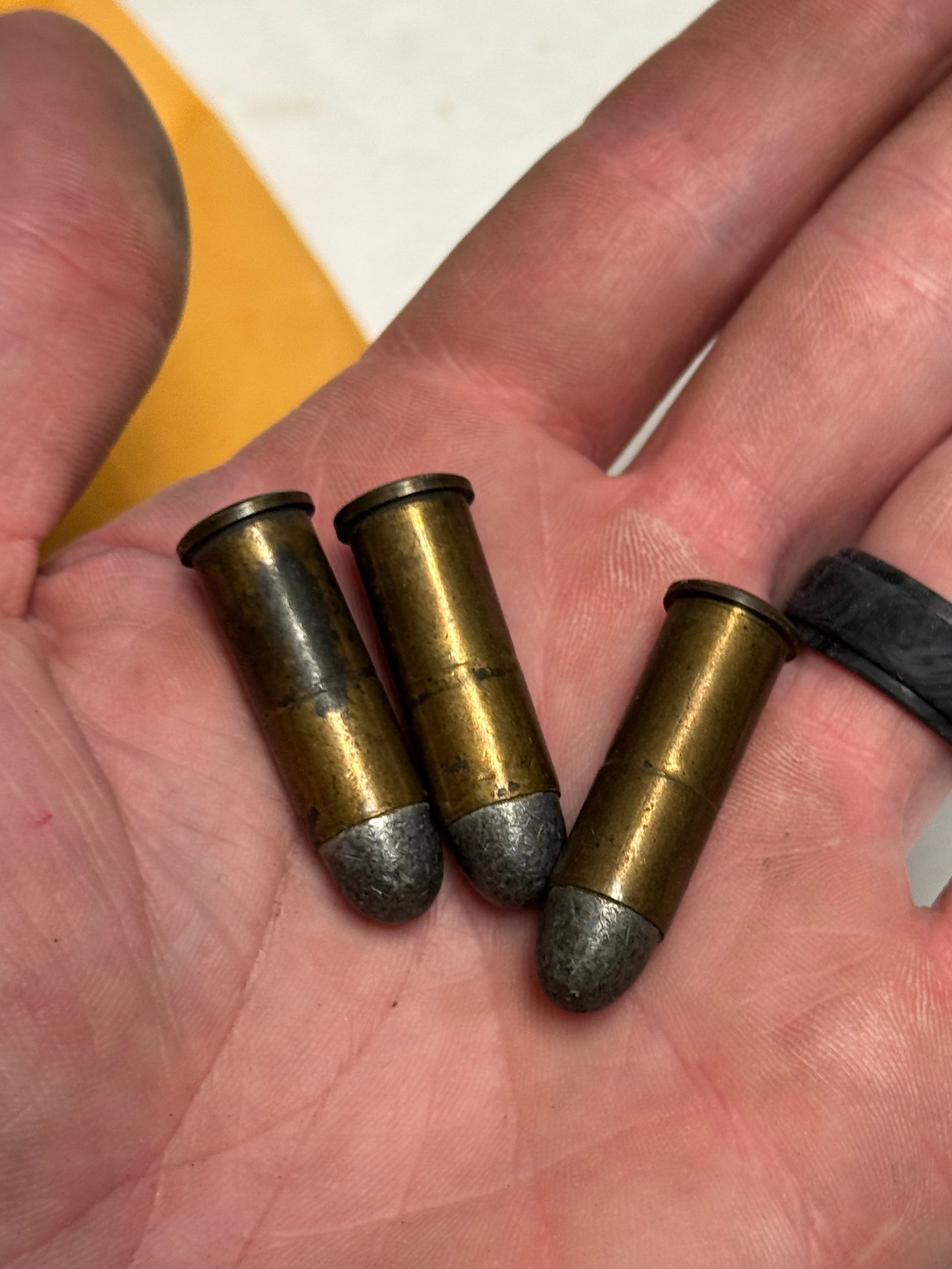 10rds. .38 LONG COLT Factory Ammunition and (5) .38 LONG COLT Brass - 6