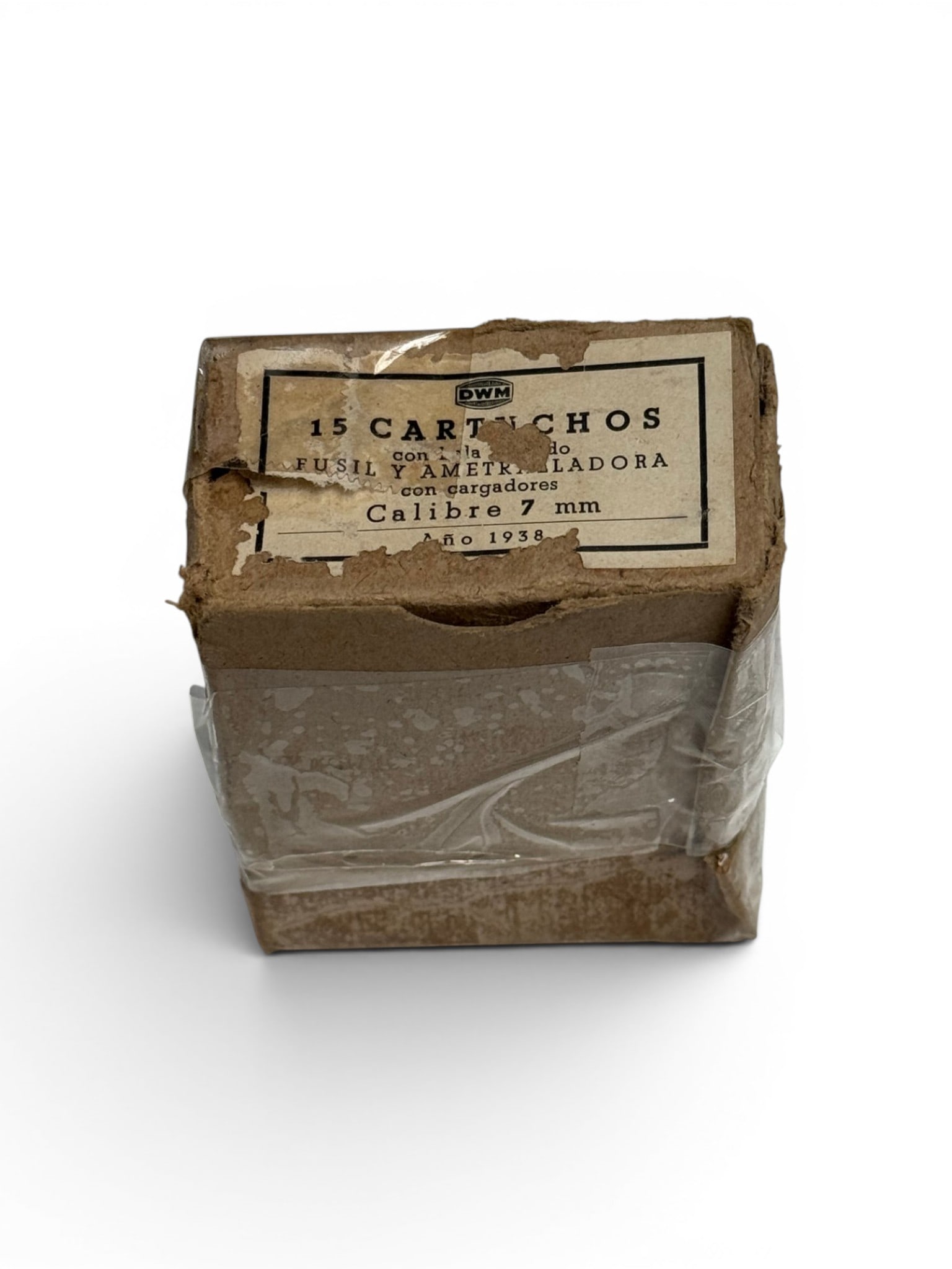 14rds. of 1938 7mm DWM Factory Ammunition: See Photo(s)