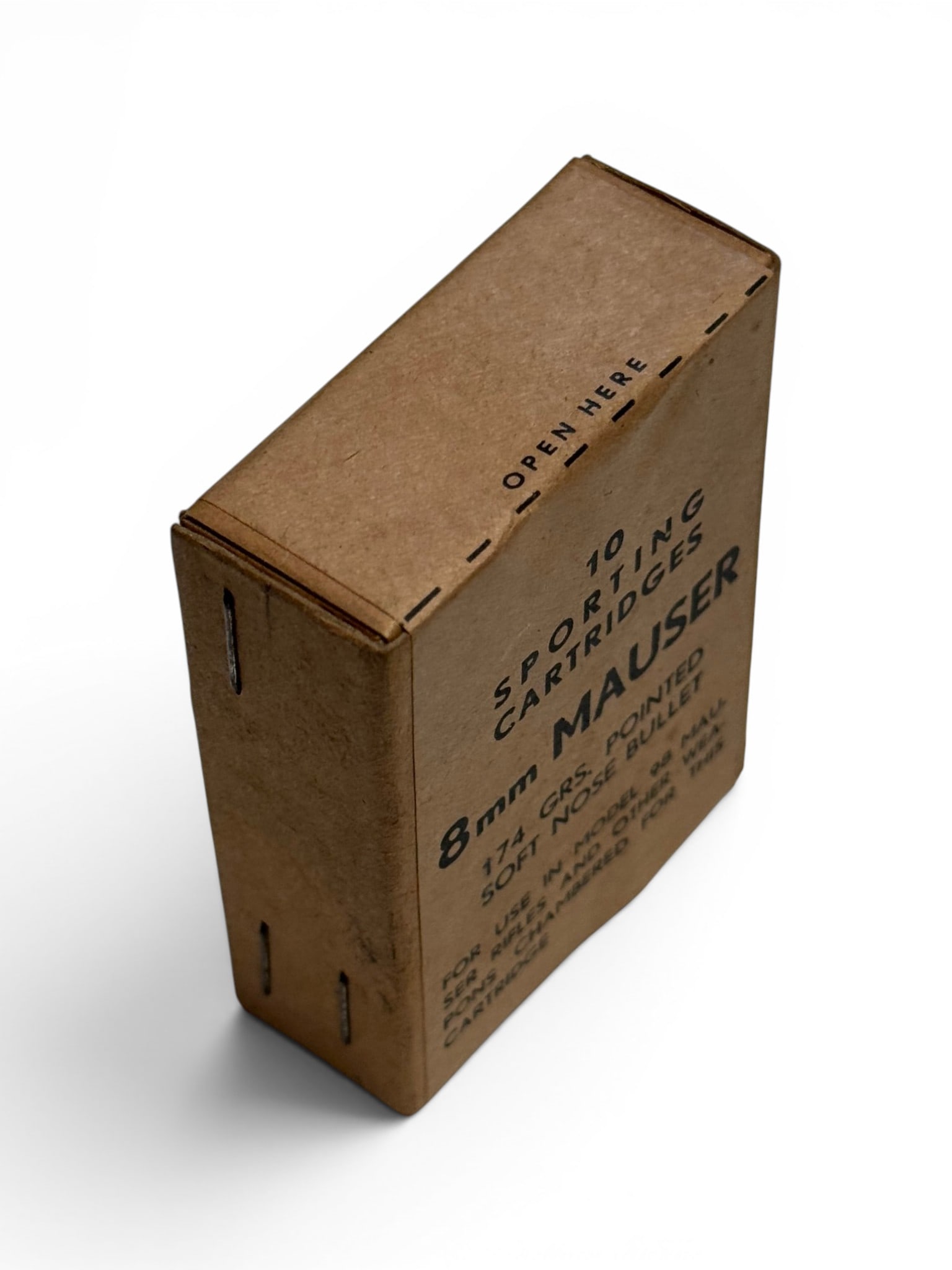 10rds. of 8mm Mauser 174gr. Pointed SN Factory Ammunition - 4