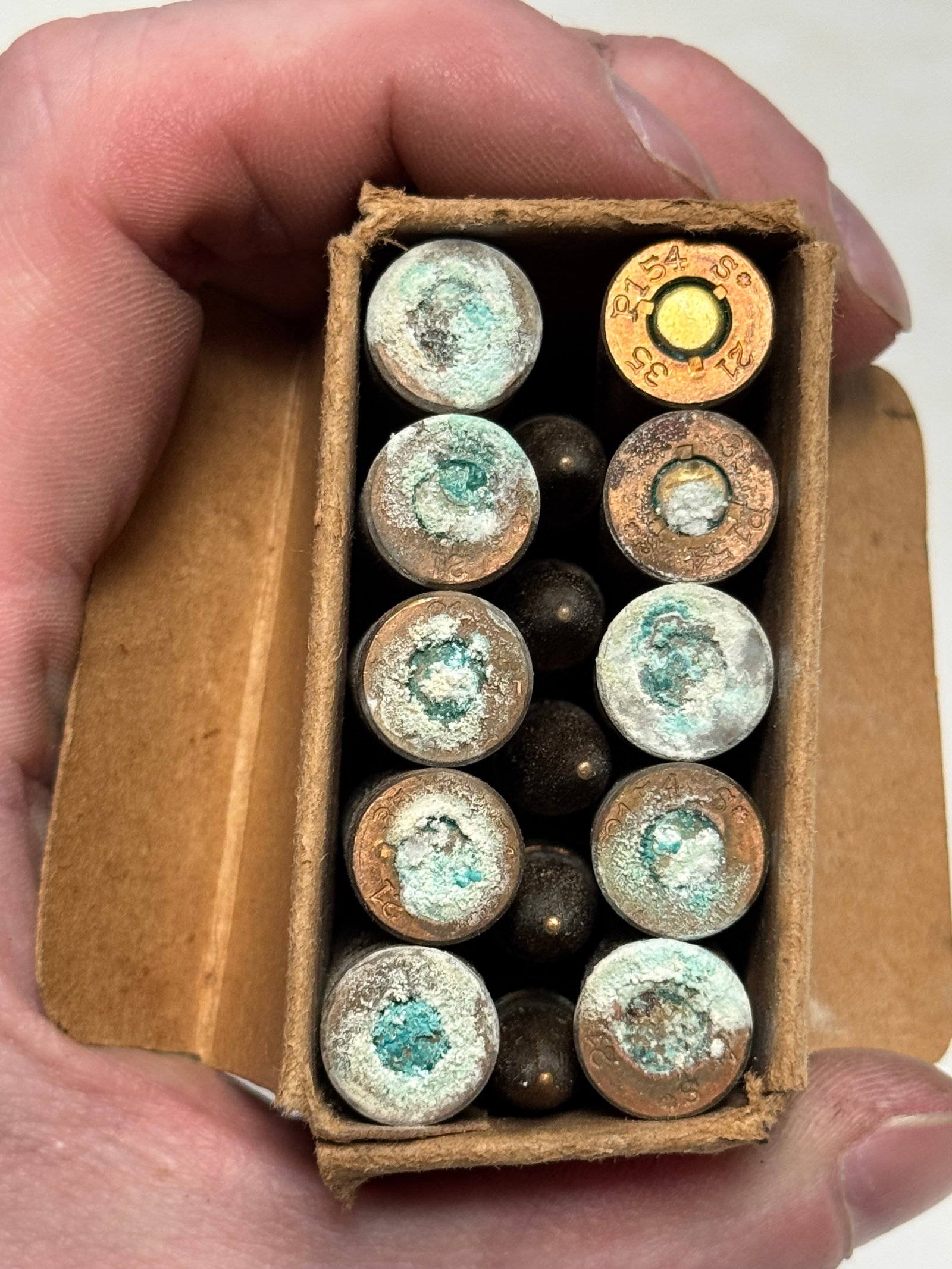 15rds. of 8mm Mauser Military Surplus Ammunition in Box - 3