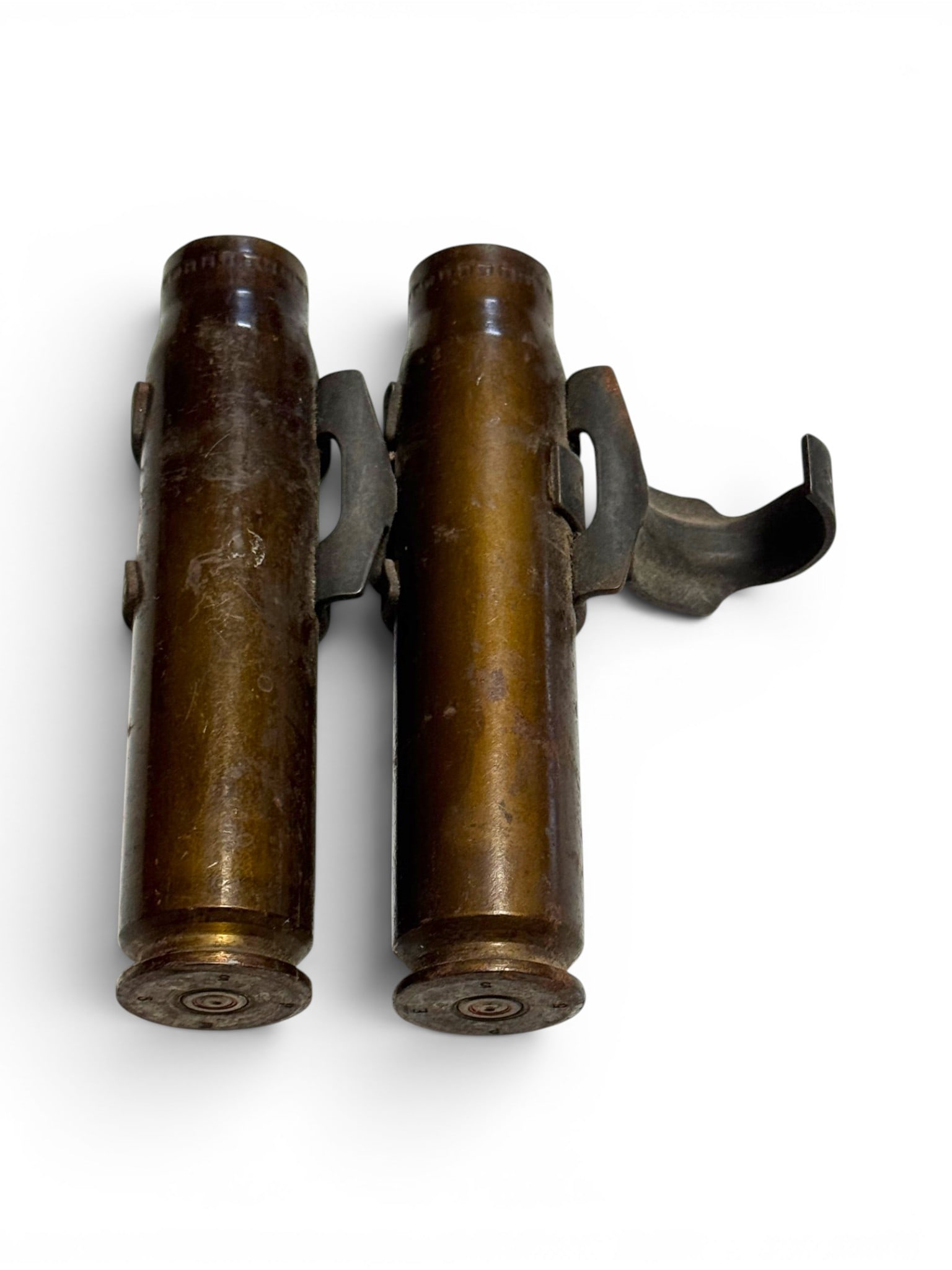 (2) Large Caliber Spent Shells - 2