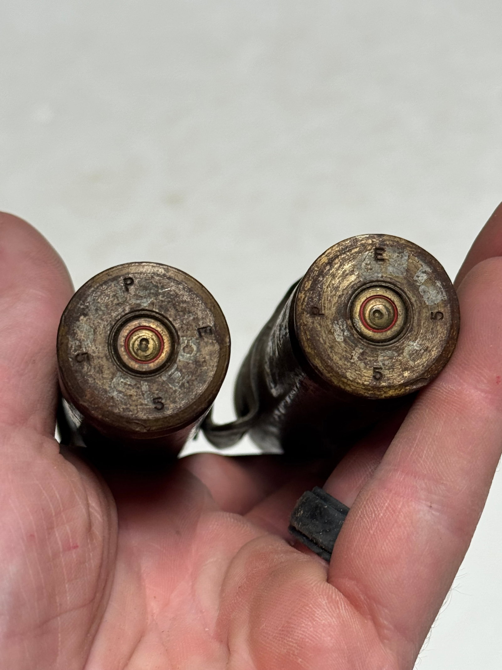 (2) Large Caliber Spent Shells - 4
