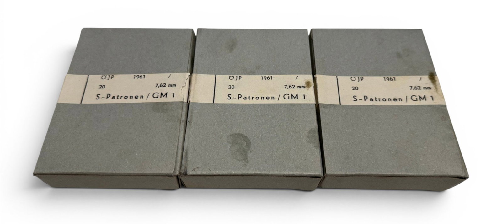 NIB Austrian 1961 60rds. of .30-06 SPRG. S-Patronen Military Surplus Ammunition: See Photo(s)