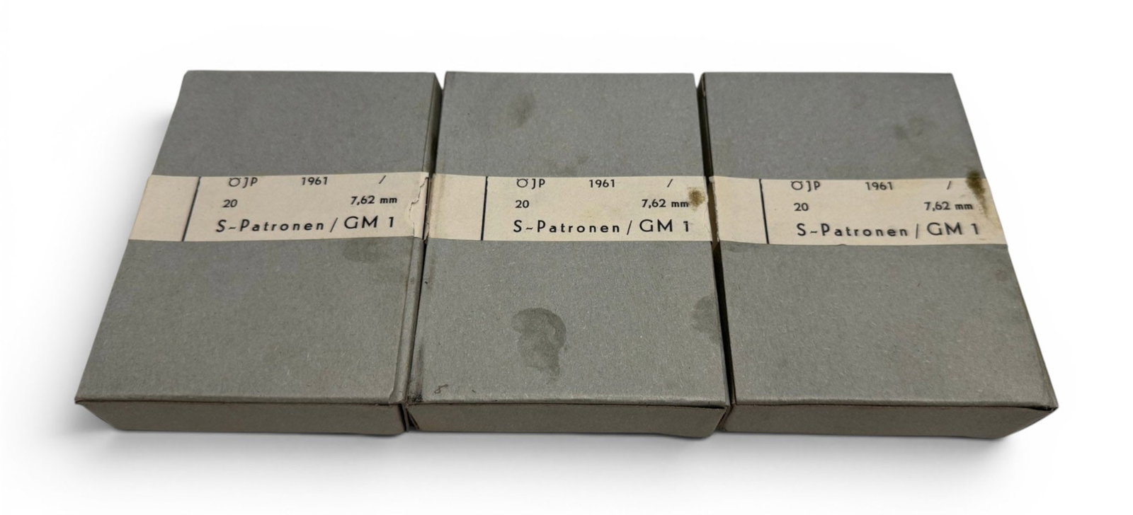 NIB Austrian 1961 60rds. of .30-06 SPRG. S-Patronen Military Surplus Ammunition: See Photo(s)