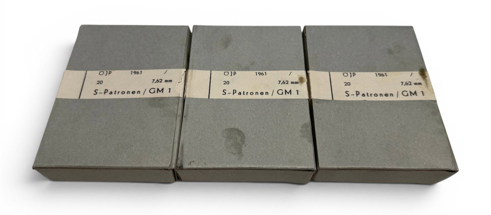 NIB Austrian 1961 60rds. of .30-06 SPRG. S-Patronen Military Surplus Ammunition: See Photo(s)
