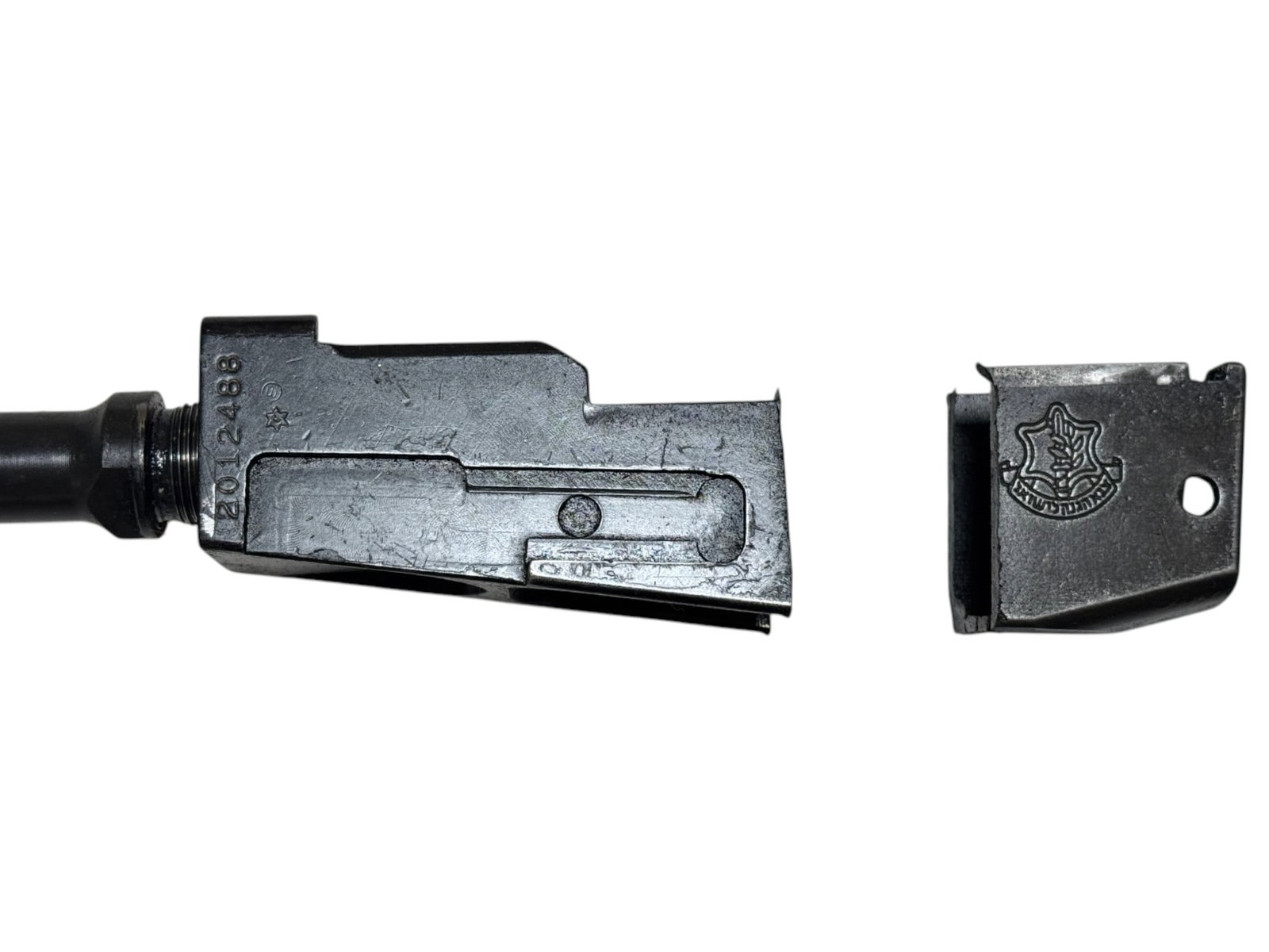 Highly Sought After Collectible Cut Up IMI GALIL ARM Receiver Parts & 18" 5.56mm Barrel - 2