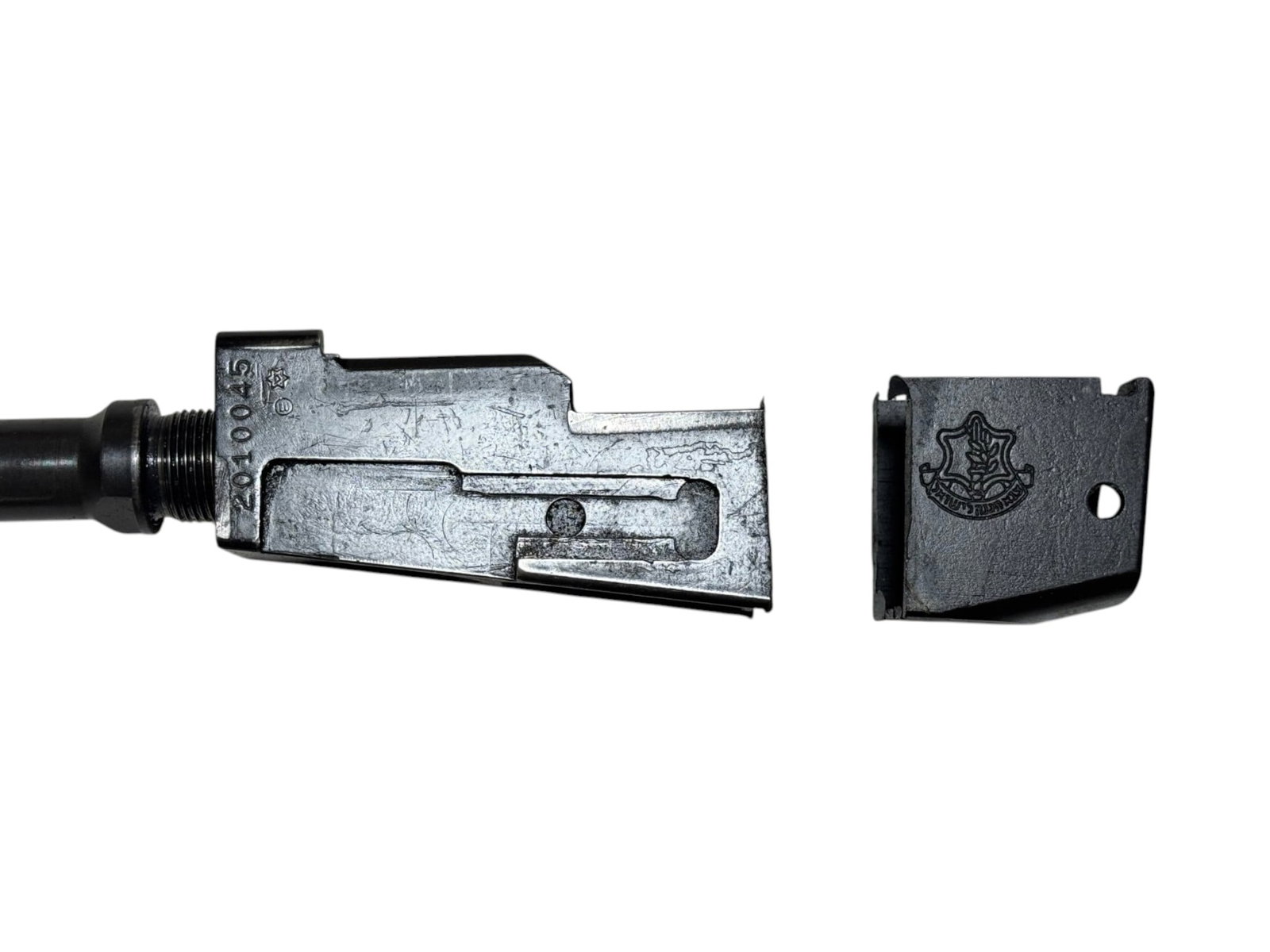 Highly Sought After Collectible Cut Up IMI GALIL ARM Receiver Parts & 18" 5.56mm Barrel - 2