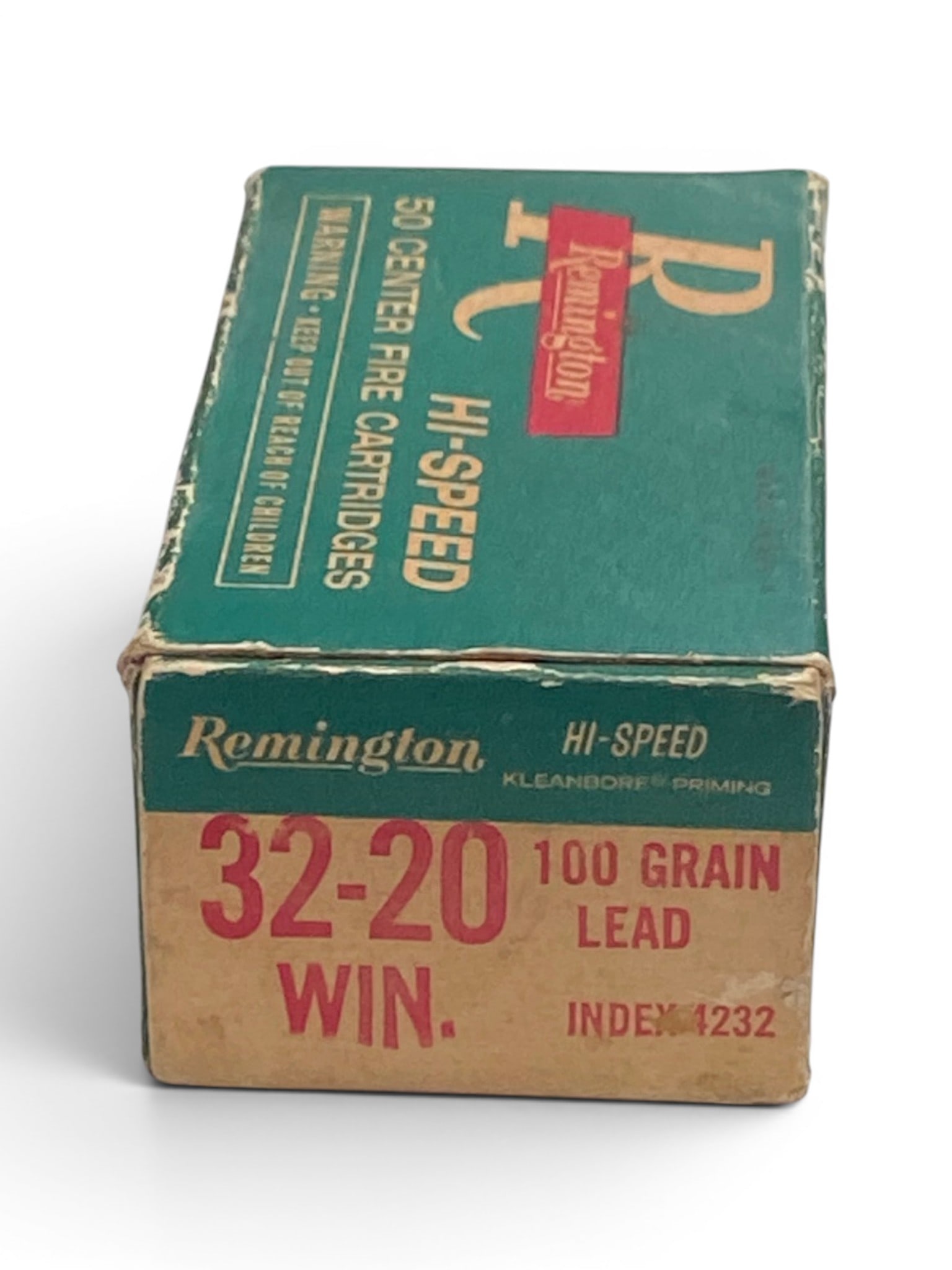 Vintage NIB 50rds. of .32-20 WIN. 100gr. Lead Index #1232 Remington Hi-Speed Ammunition: See Photo(s)