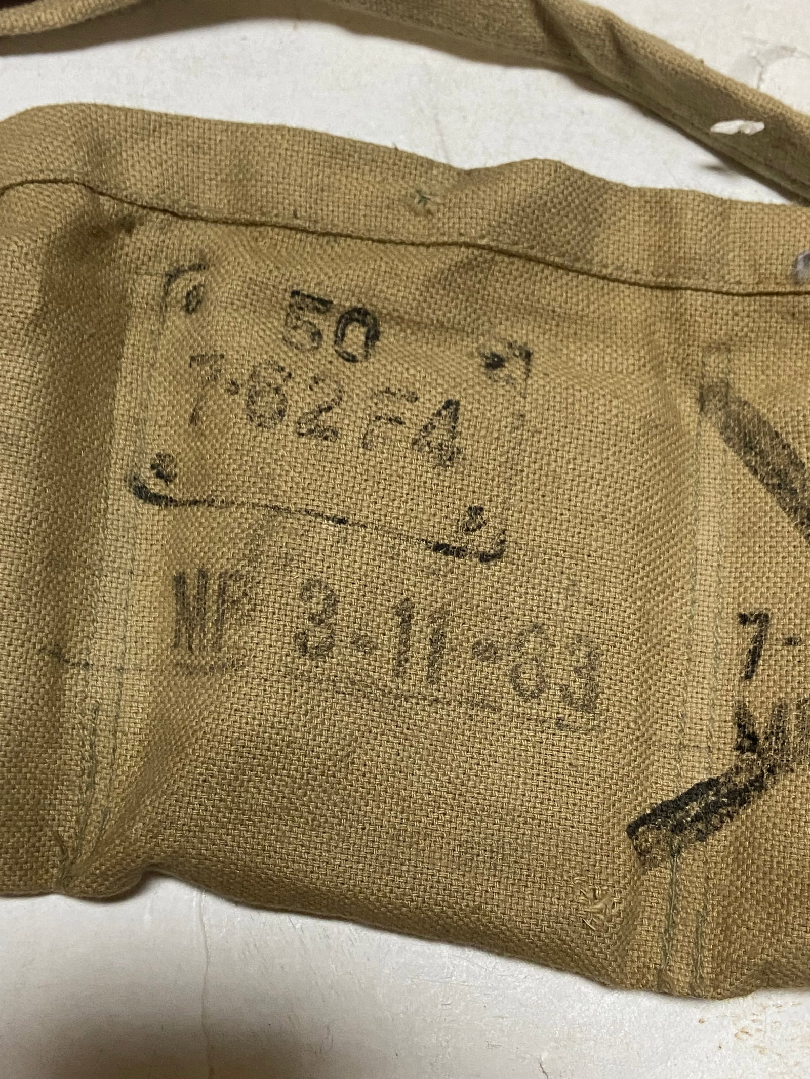 50rds. Of 7.62x51 NATO Ammunition on Stripper Clips in Bandolier - 2