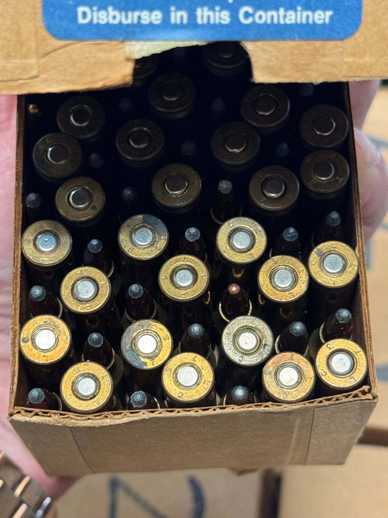 Approximately 31.0 Lbs. Of .308 Reloaded Ammunition in Metal Ammo Can - 3