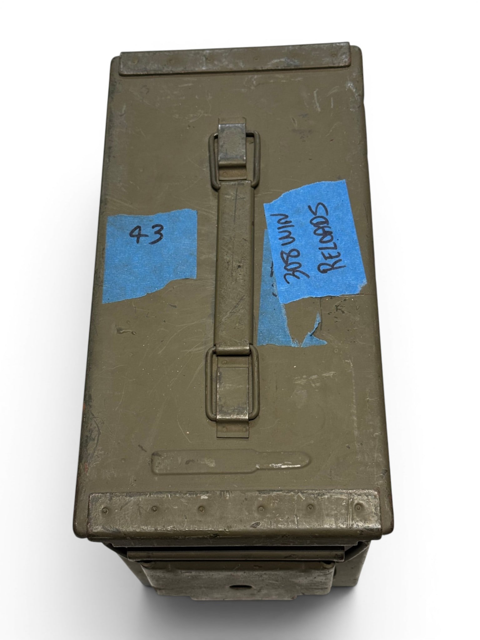 Approximately 38.0 Lbs. Of .308 Reloaded Ammunition in Metal Ammo Can - 2