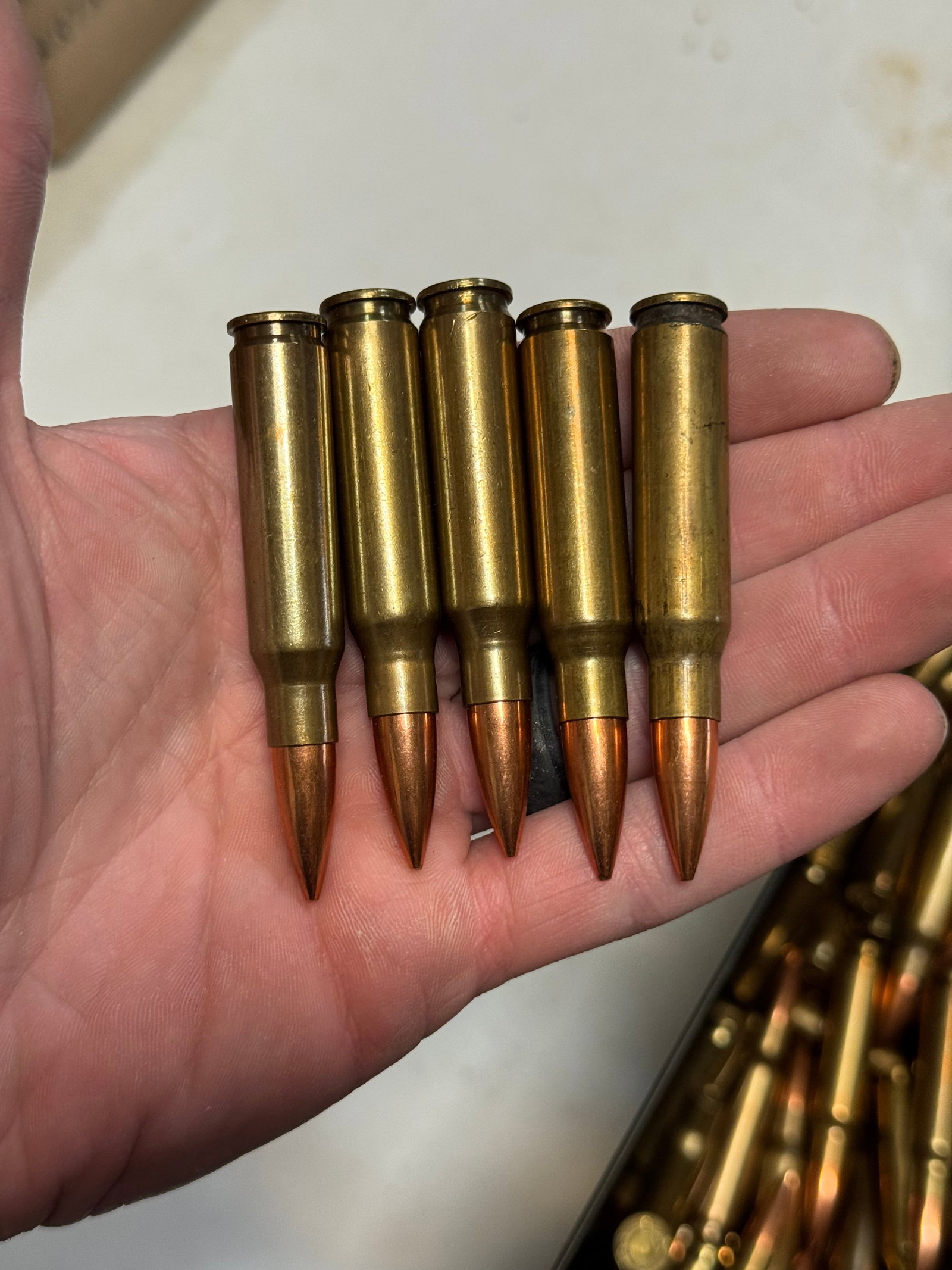Approximately 5.0 Lbs. Of .308 Reloaded Ammunition in Metal Ammo Can - 3