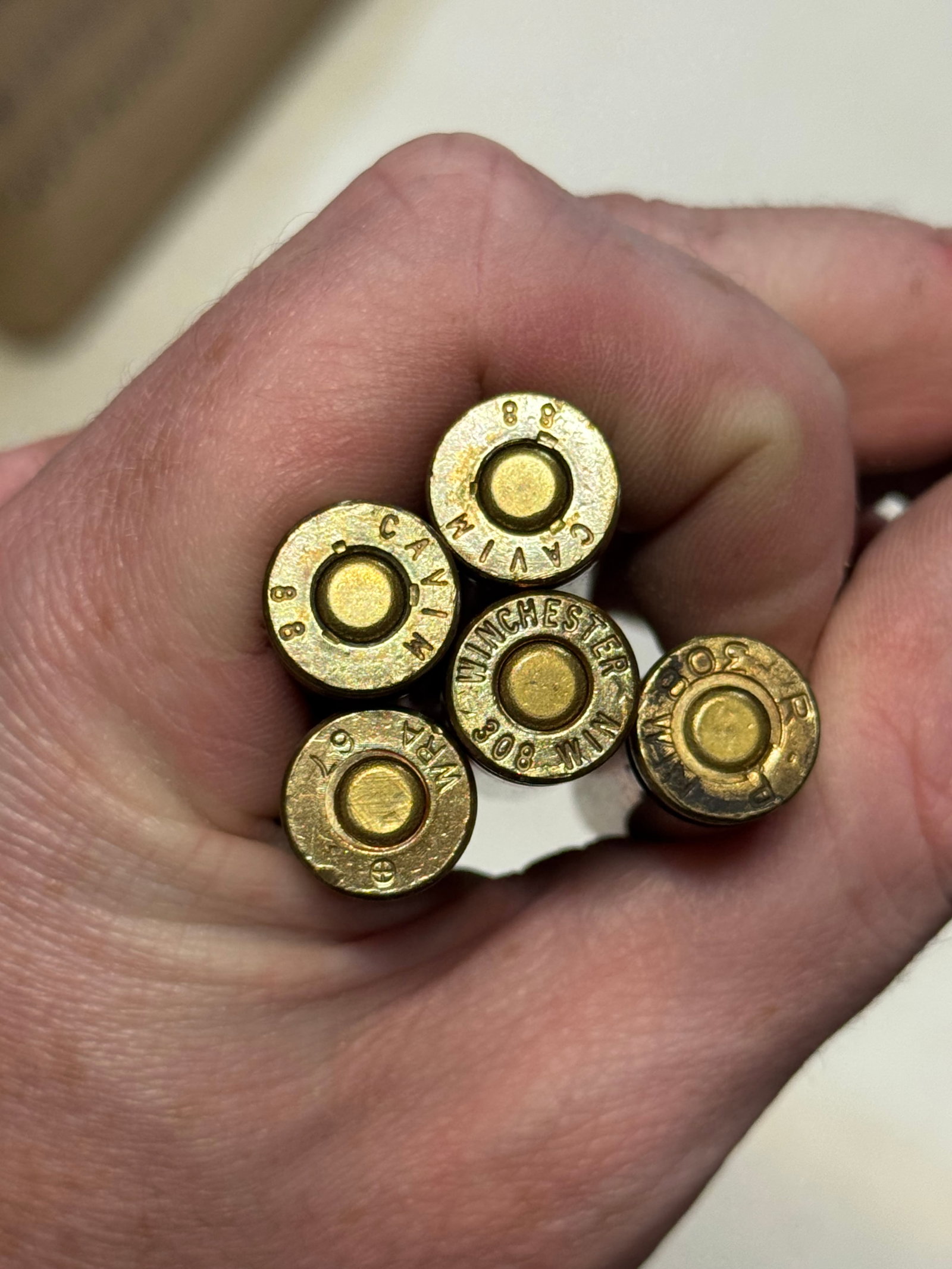 Approximately 5.0 Lbs. Of .308 Reloaded Ammunition in Metal Ammo Can - 4
