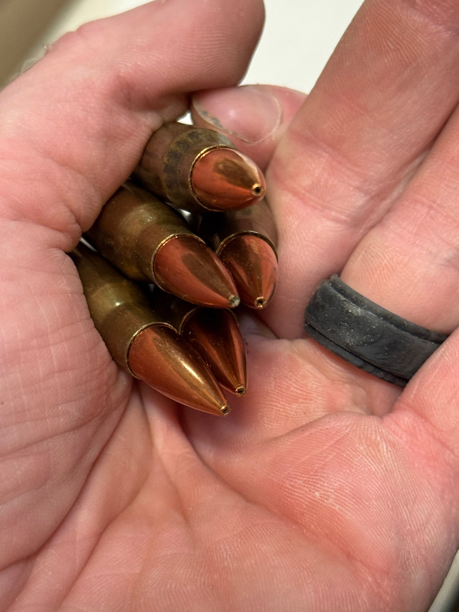 Approximately 5.0 Lbs. Of .308 Reloaded Ammunition in Metal Ammo Can - 5
