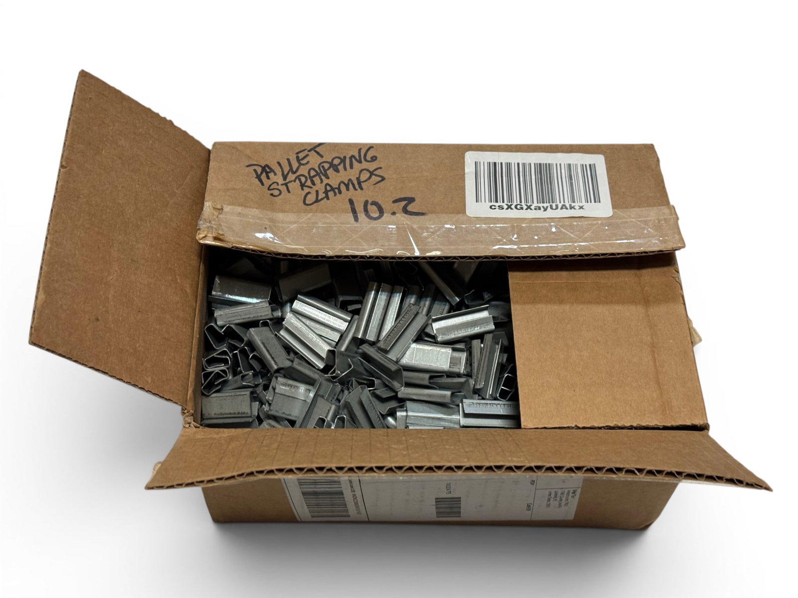 Approximately 9.9 Lbs. Of Pallet Strapping Clamps: See Photo(s)
