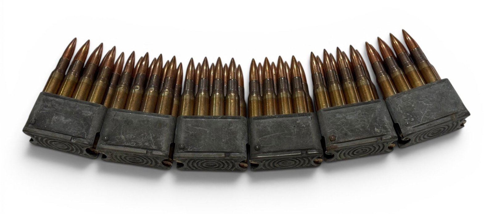 48rds. of .30-06 FMJ Factory Ammunition on Enbloc Clips (1 of 3)
