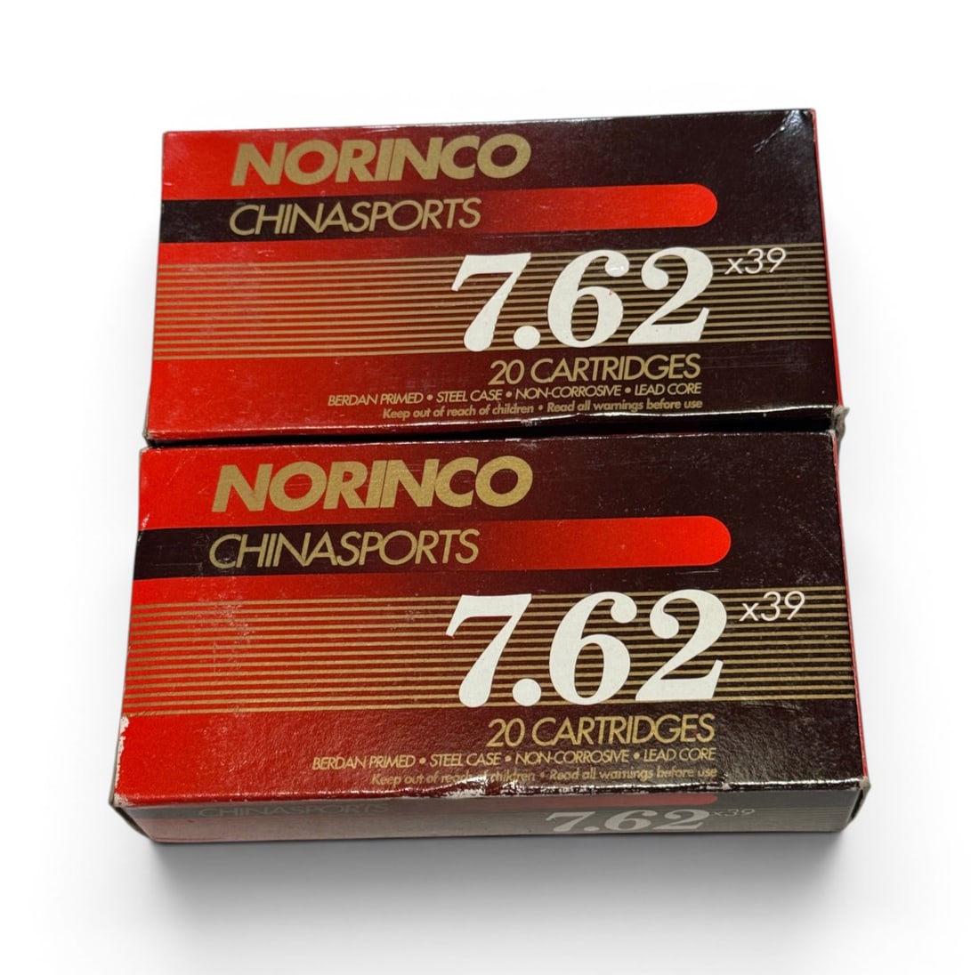 NIB 40rds. of 7.62x39 122gr. FMJ Norinco Chinasports Ammunition: See Photo(s)