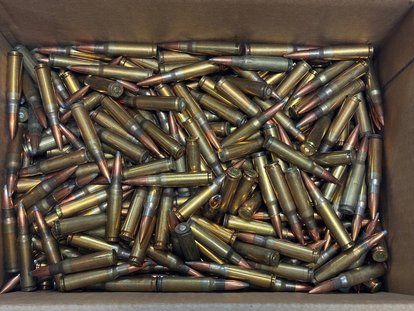 Approx. 28lbs of .308 WIN. SP & BALL Loose Possible Reloaded Ammunition - 2
