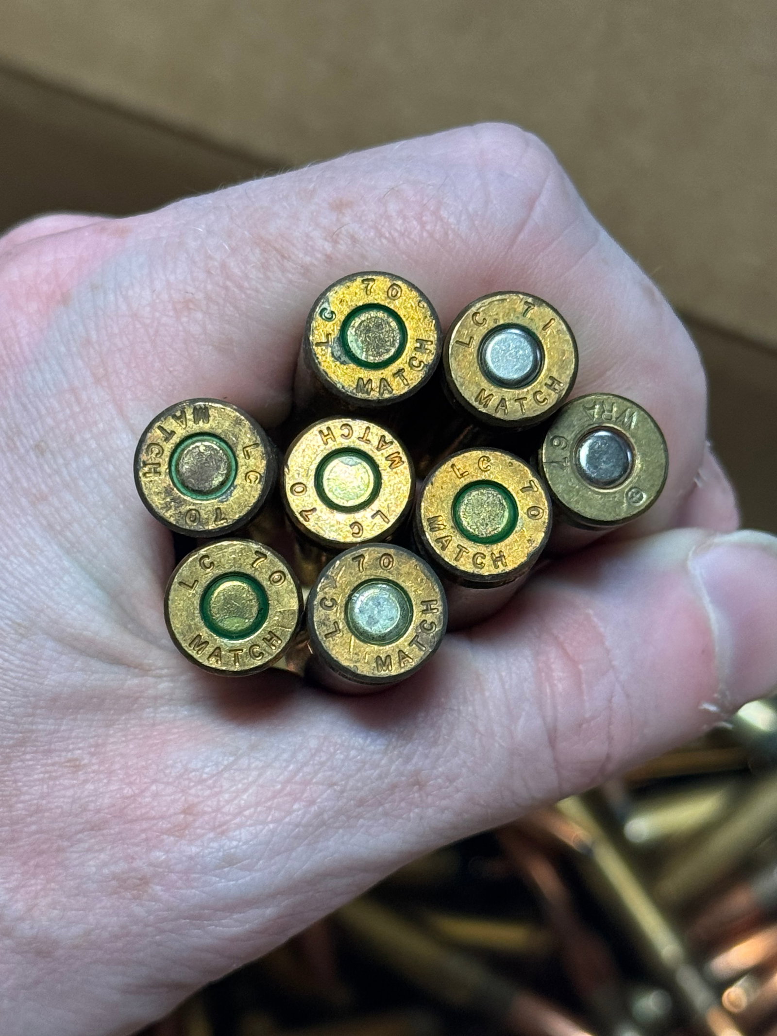 Approx. 28lbs of .308 WIN. SP & BALL Loose Possible Reloaded Ammunition - 6