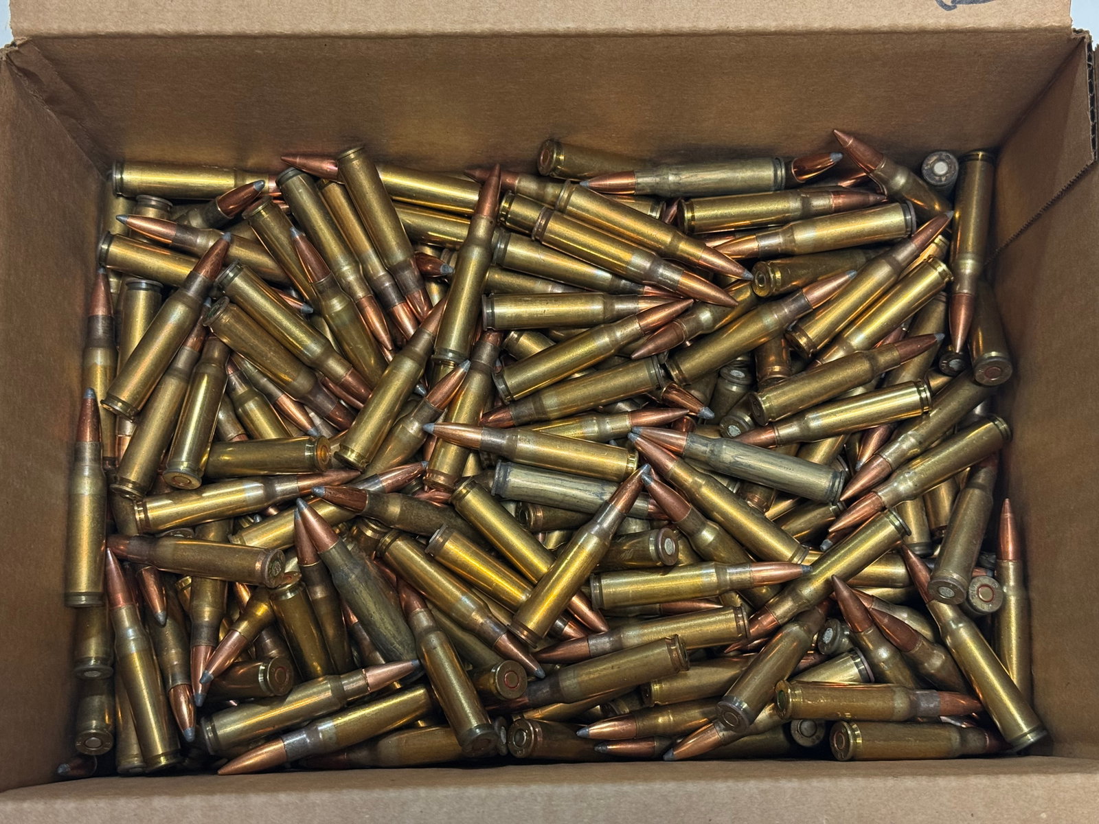 Approx. 28lbs of .308 WIN. SP & BALL Loose Possible Reloaded Ammunition - 2