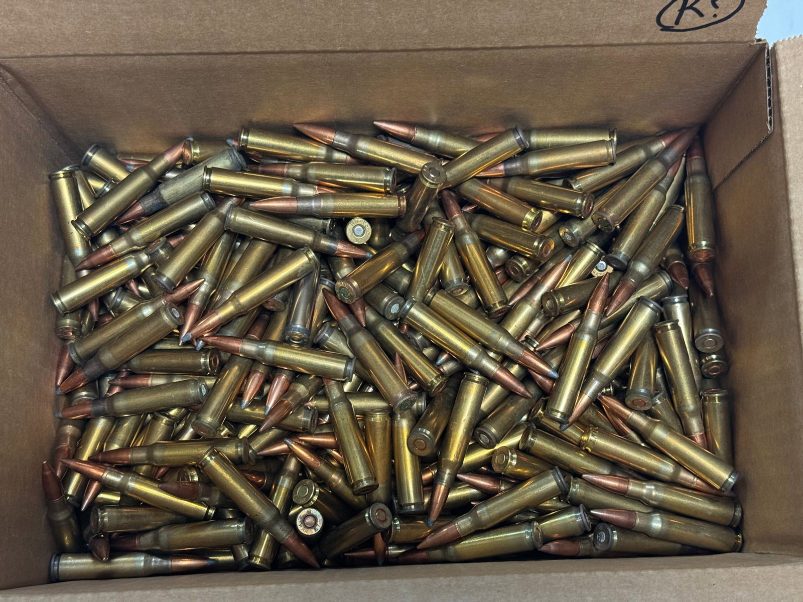 Approx. 28lbs of .308 WIN. SP & BALL Loose Possible Reloaded Ammunition - 2
