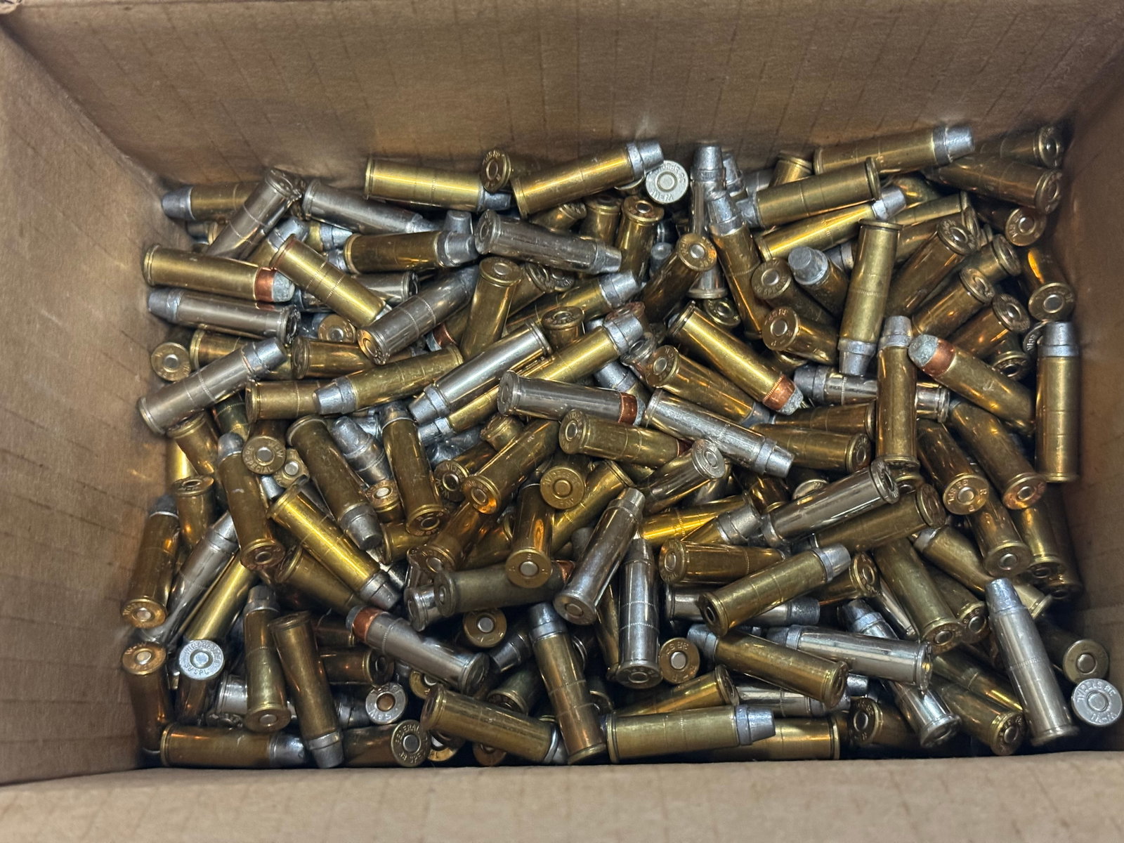 Approx. 18lbs. of .38 SPECIAL LFN Loose Reloaded Ammunition - 3