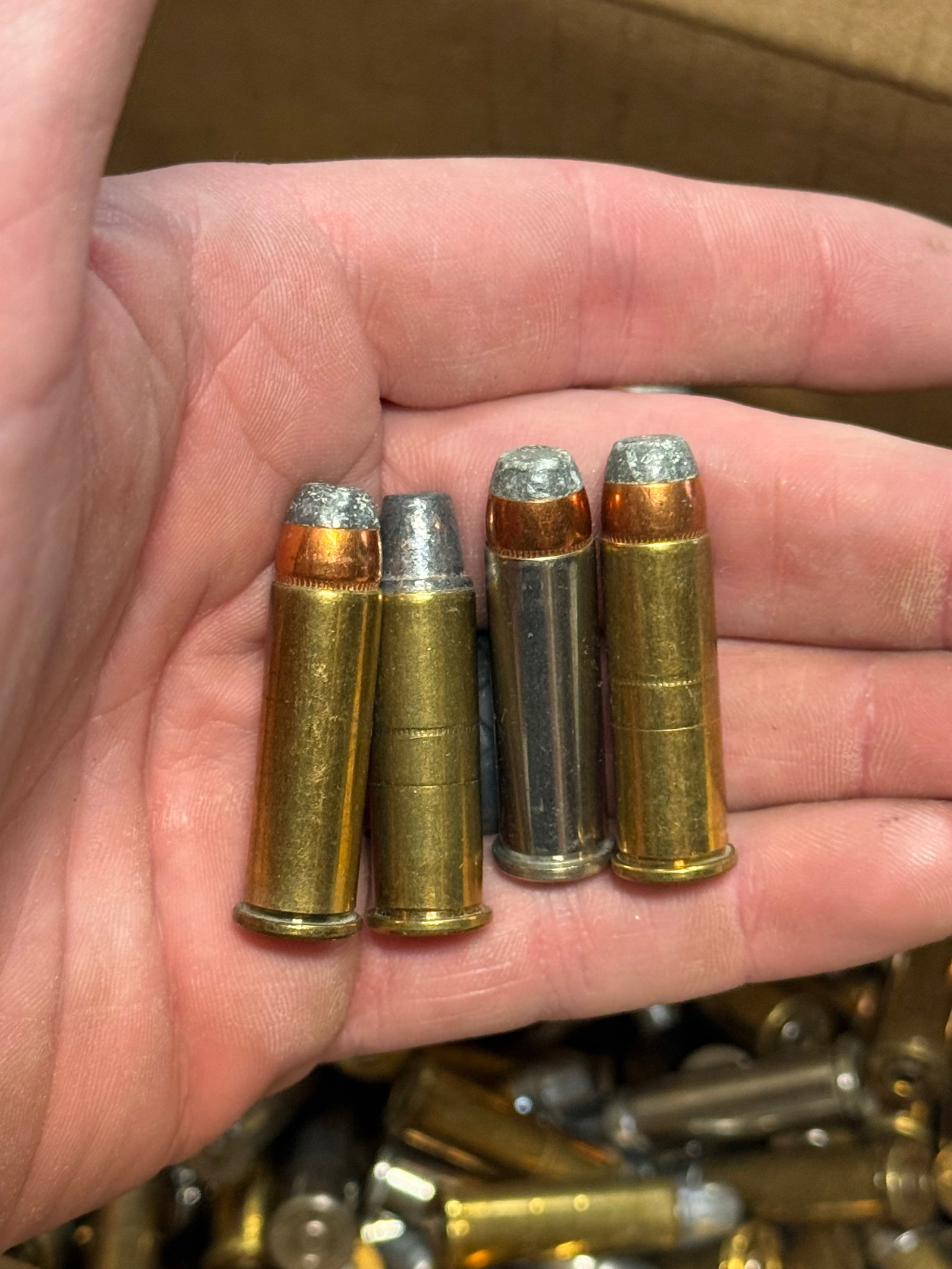 Approx. 18lbs. of .38 SPECIAL LFN Loose Reloaded Ammunition - 4