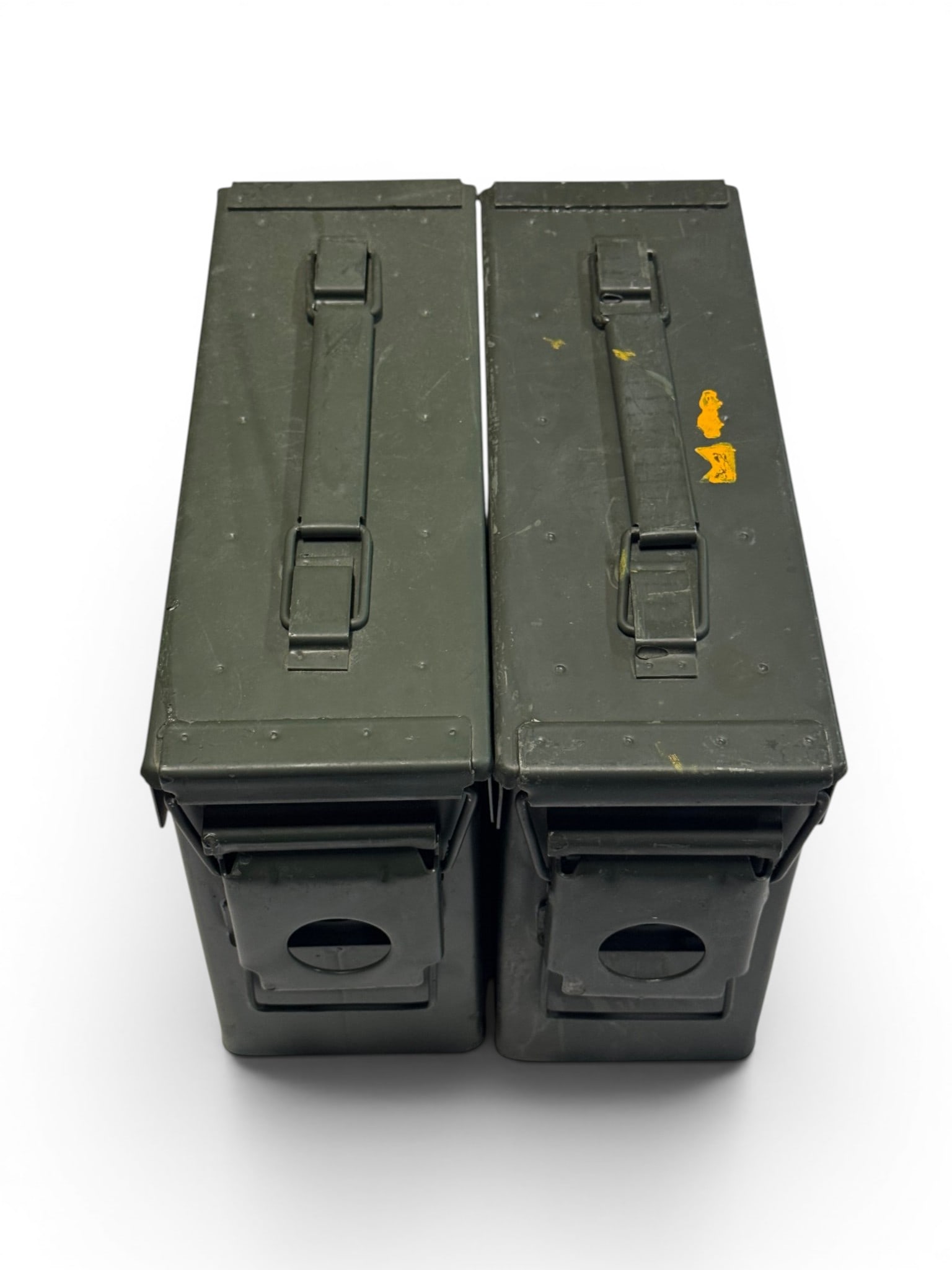 (2) .30 CAL Metal Ammo Cans: See Photo(s)