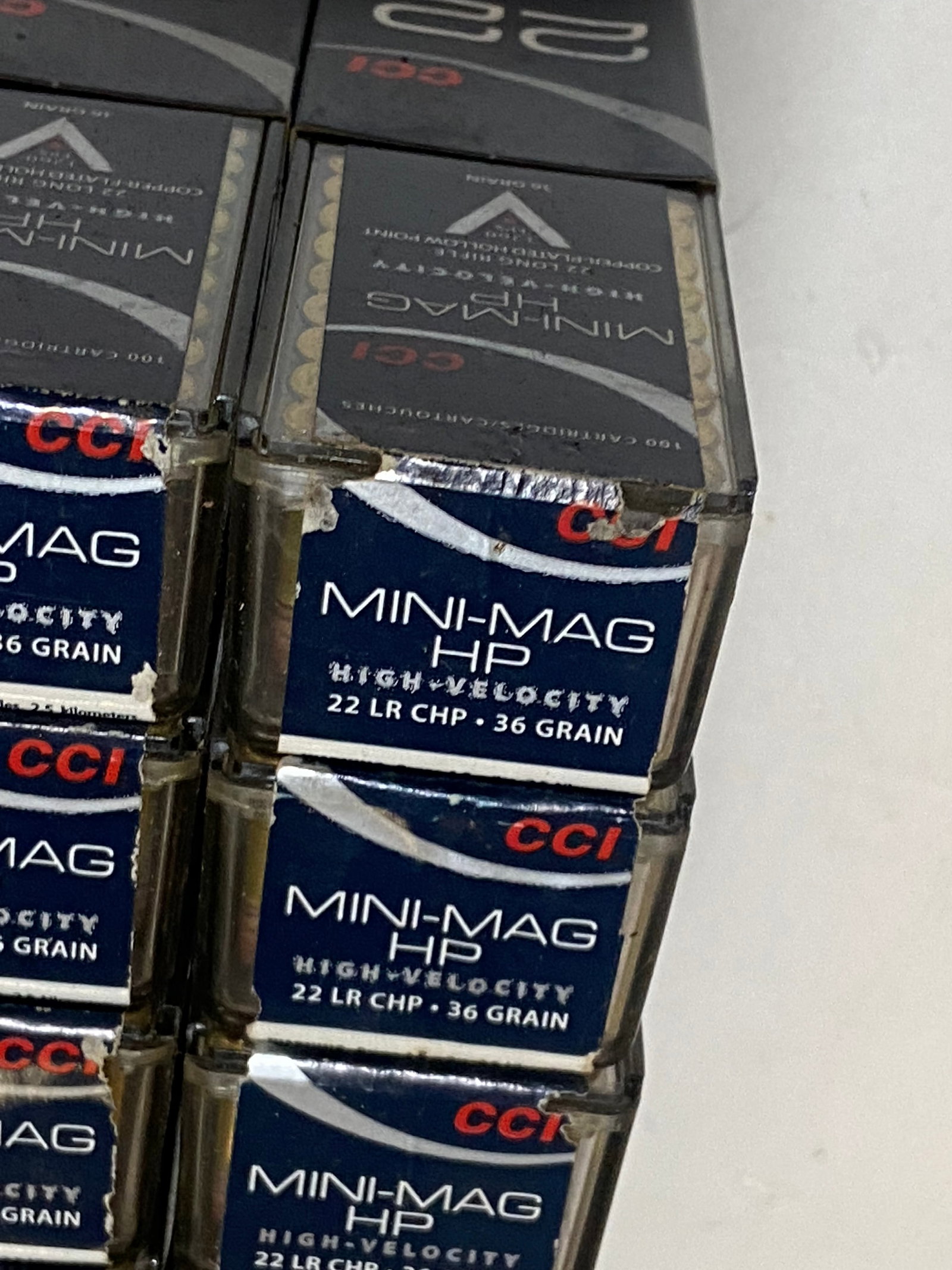 NOS 5000rds of .22 LR HP .36gr CCI Mini-Mag Ammunition - 2
