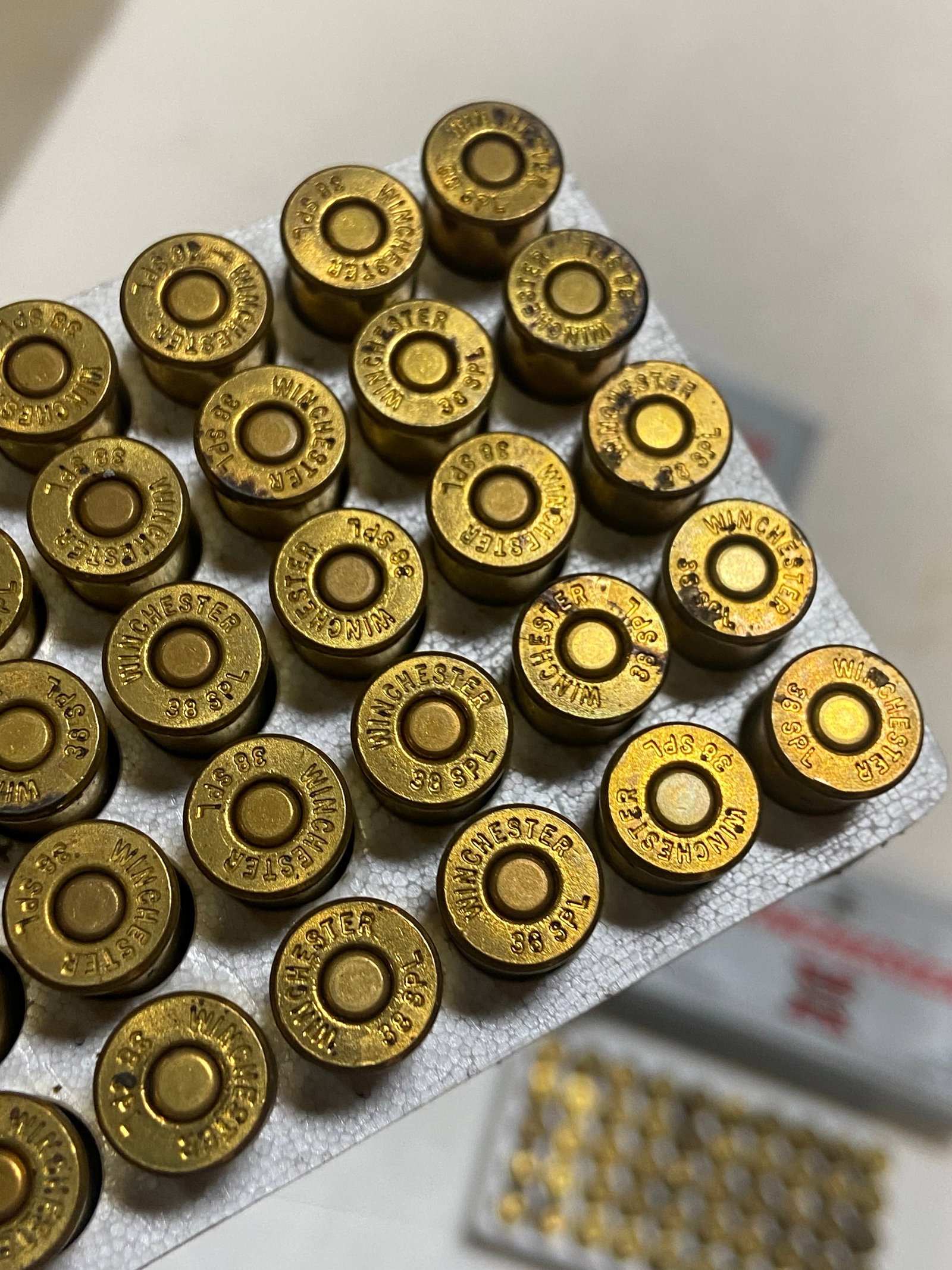 NOS 150rds of .38 SPL Super Match .148gr Lead-Wad Cutter Winchester Ammunition - 3