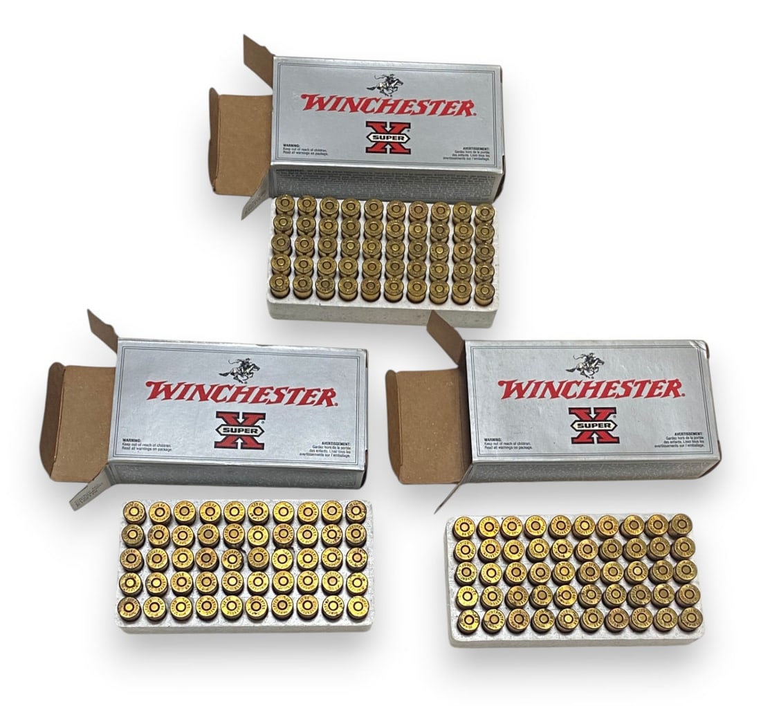 NOS 150rds of .38 SPL Super Match .148gr Lead-Wad Cutter Winchester Ammunition - 2