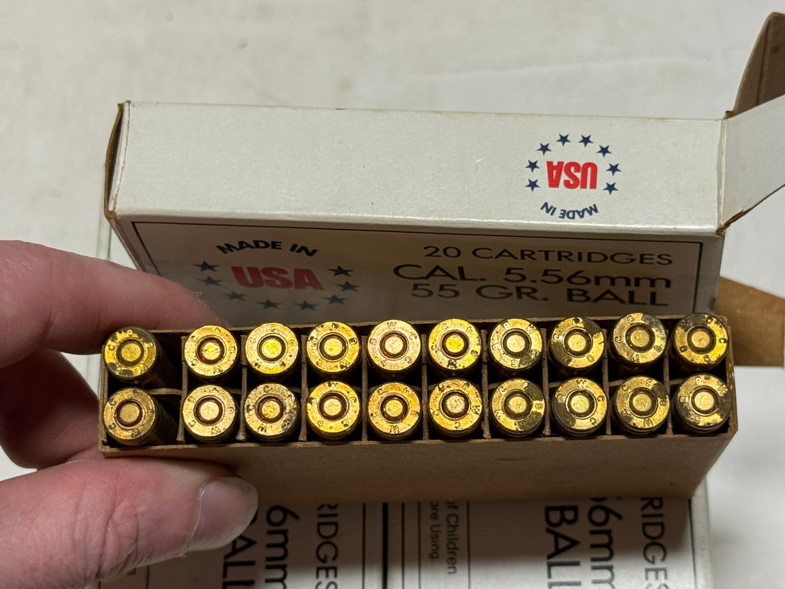220rds. Of 5.56mm 55gr. BALL Ammunition - 2