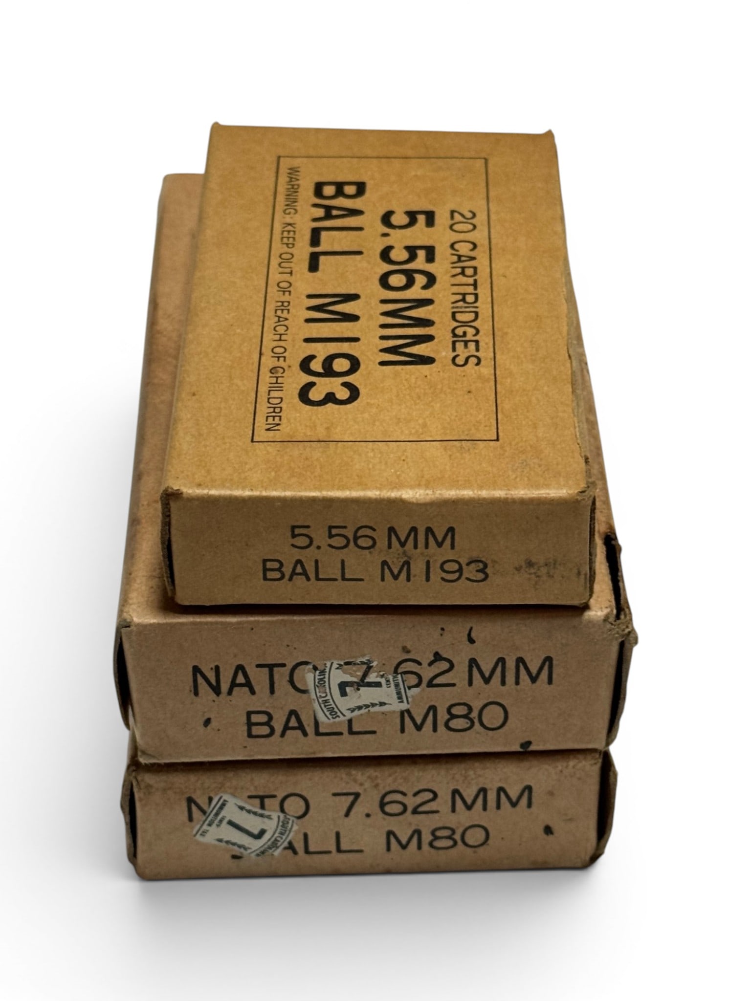 20rds. Of 5.56mm BALL M193 Ammunition and 40rds. Of 7.62x51mm BALL M80 Ammunition - 2