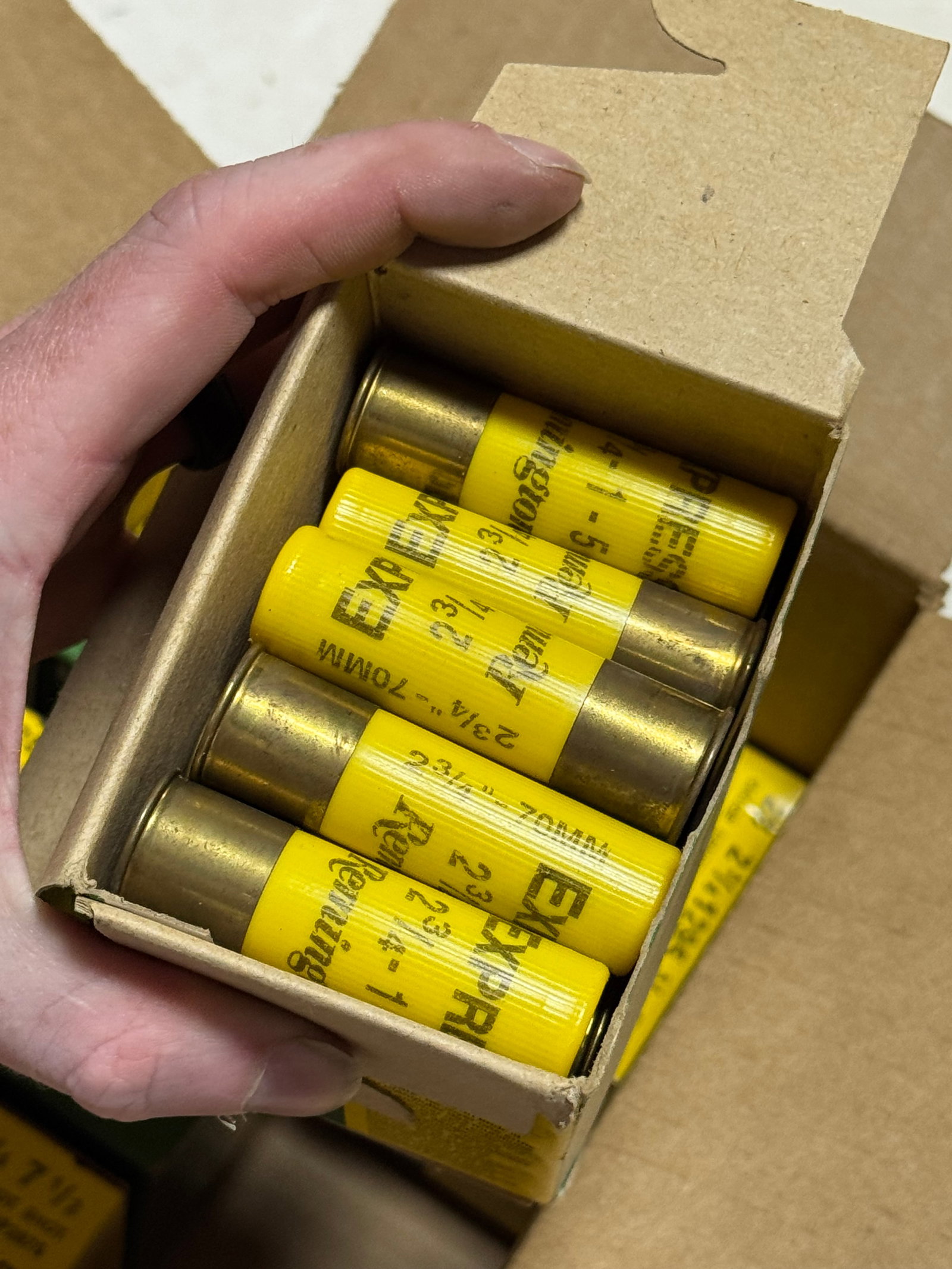 NOS 100rds. Of 28 GA. Remington and 23rds. Of 20 GA. Remington Express Longrange Shotgun Ammunition - 2