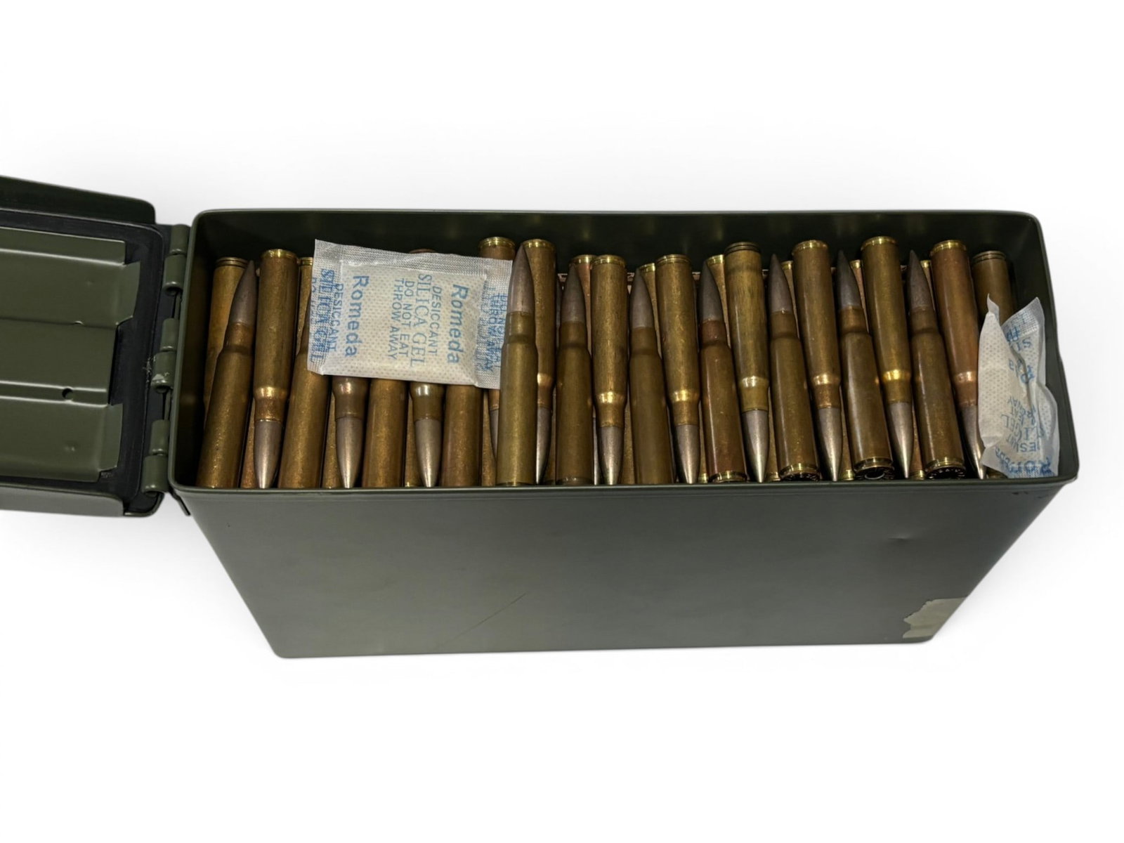 330 Loose Rds of Turkish 8mm Mauser FMJ Ammunition in Ammo Can - 2